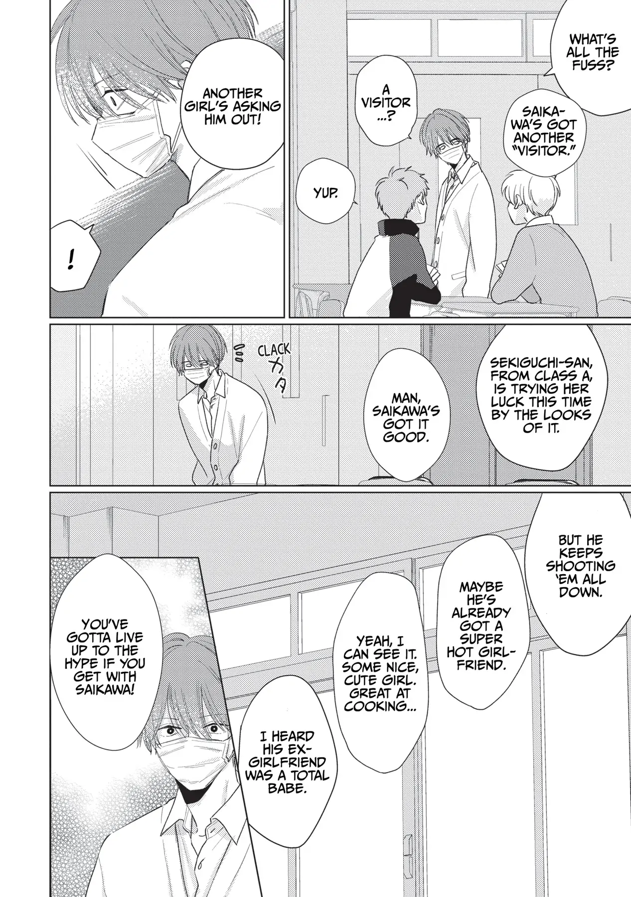 Mask Danshi wa Koishitakunai no ni (Official) - Volume 3 Chapter 20 manhwa