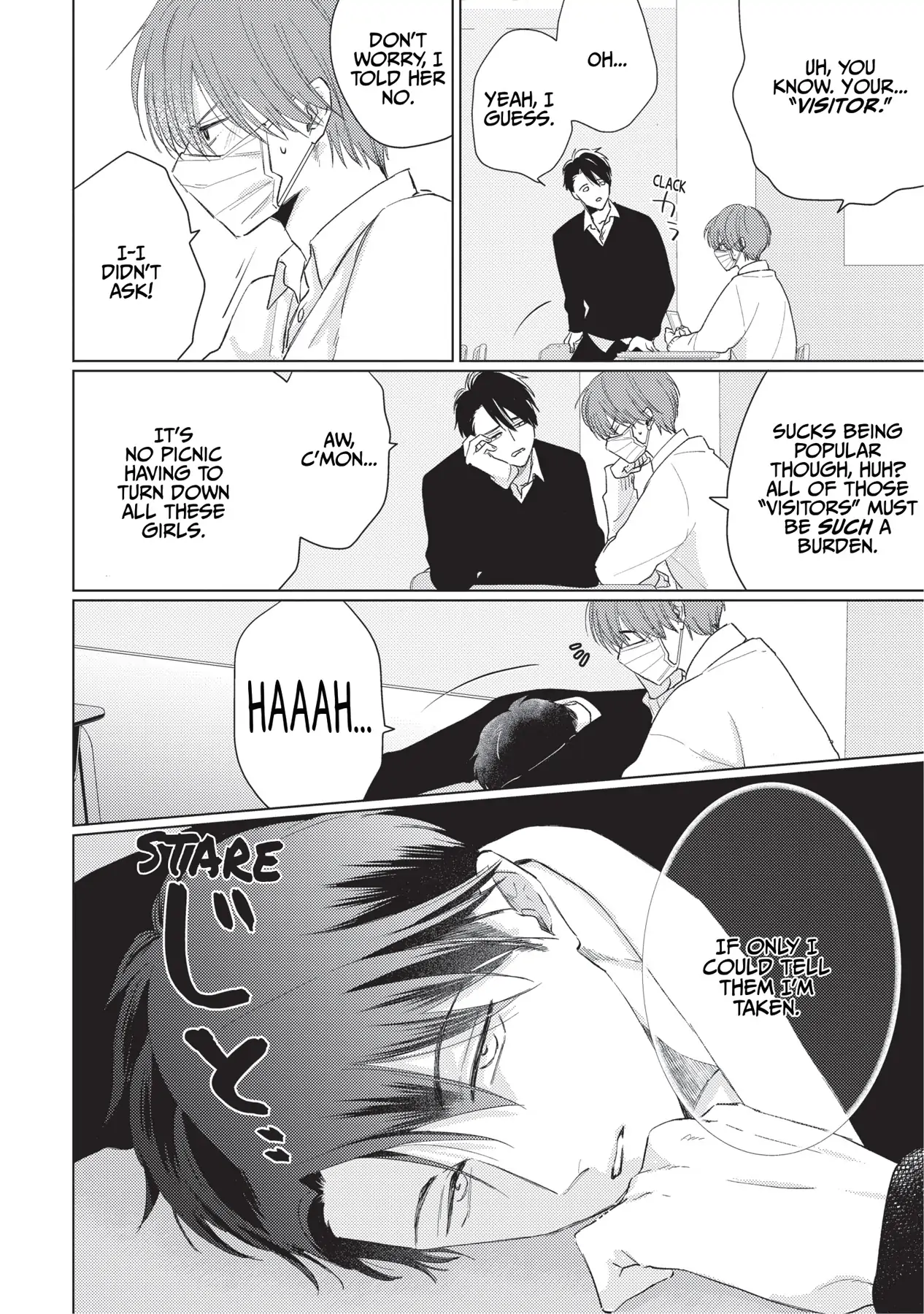 Mask Danshi wa Koishitakunai no ni (Official) - Volume 3 Chapter 20 manhwa