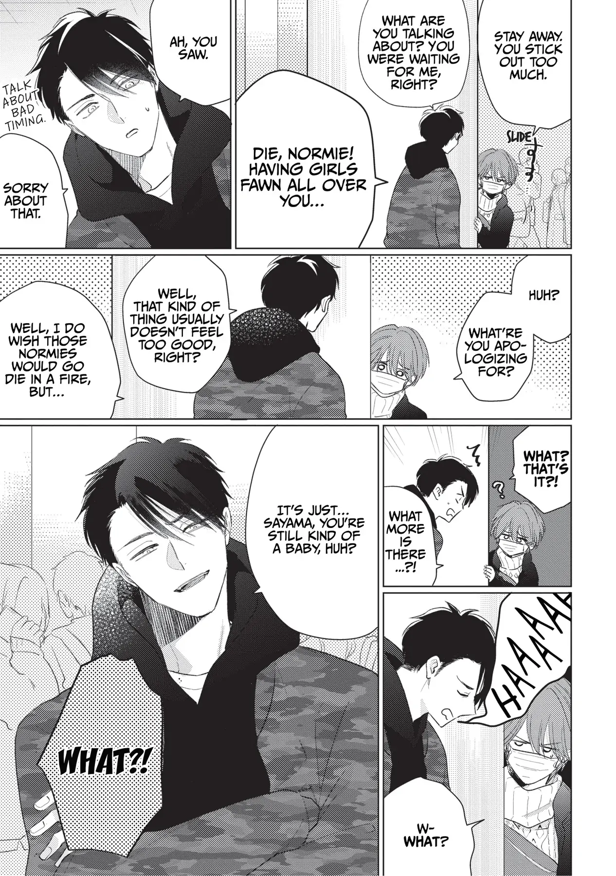 Mask Danshi wa Koishitakunai no ni (Official) - Volume 3 Chapter 20 manhwa