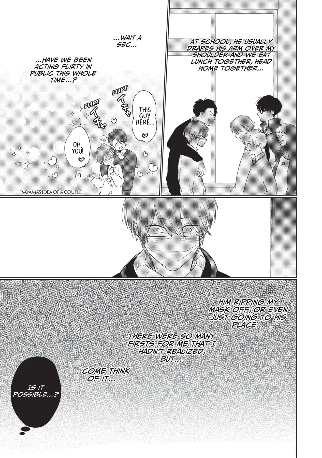 Mask Danshi wa Koishitakunai no ni (Official) - Volume 3 Chapter 21 manhwa