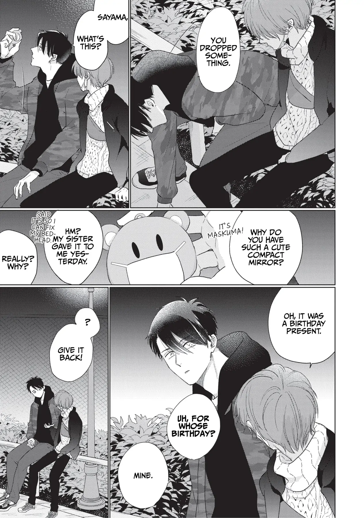 Mask Danshi wa Koishitakunai no ni (Official) - Volume 3 Chapter 21 manhwa
