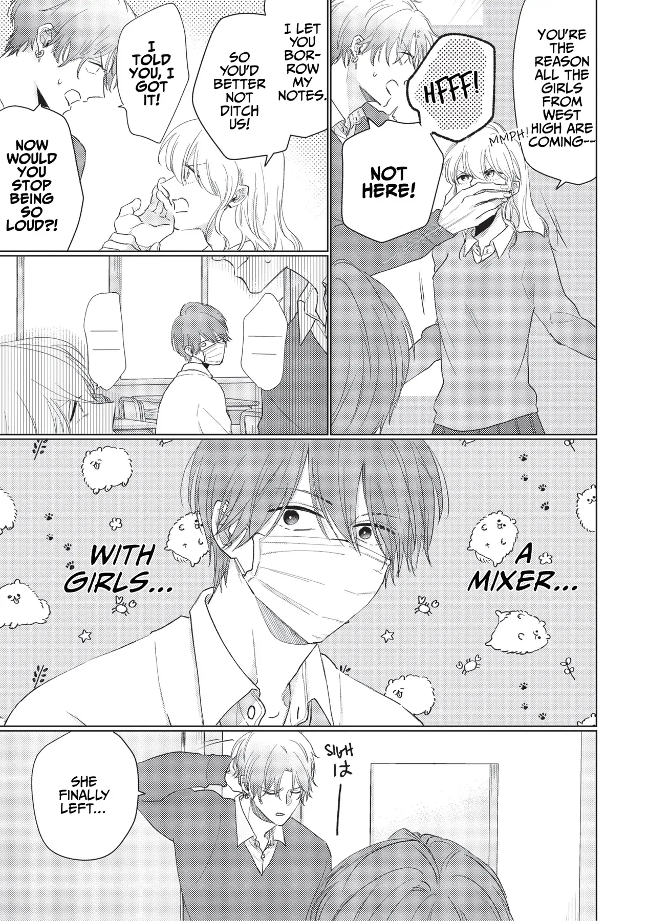 Mask Danshi wa Koishitakunai no ni (Official) - Volume 3 Chapter 22 manhwa