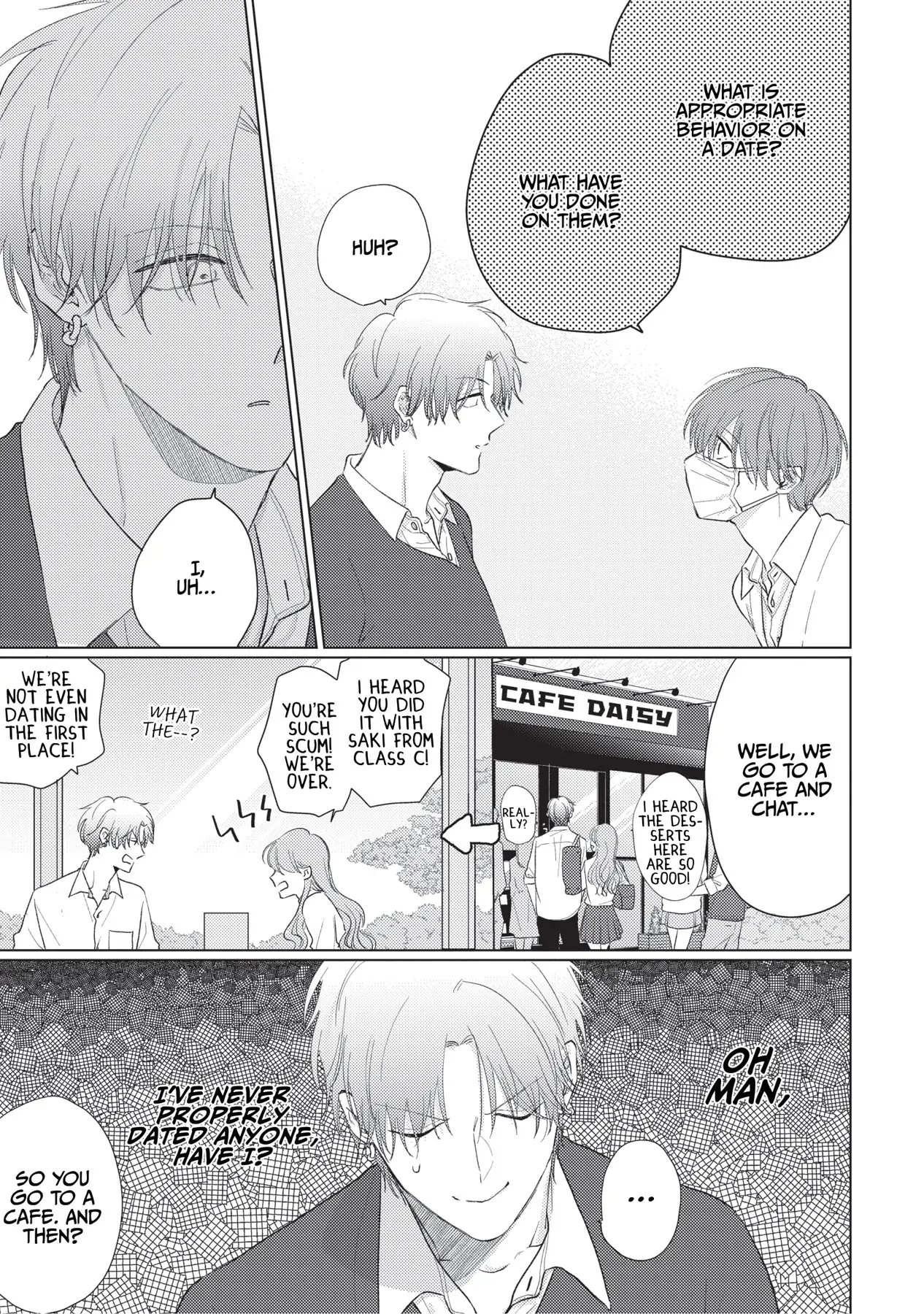 Mask Danshi wa Koishitakunai no ni (Official) - Volume 3 Chapter 23 manhwa