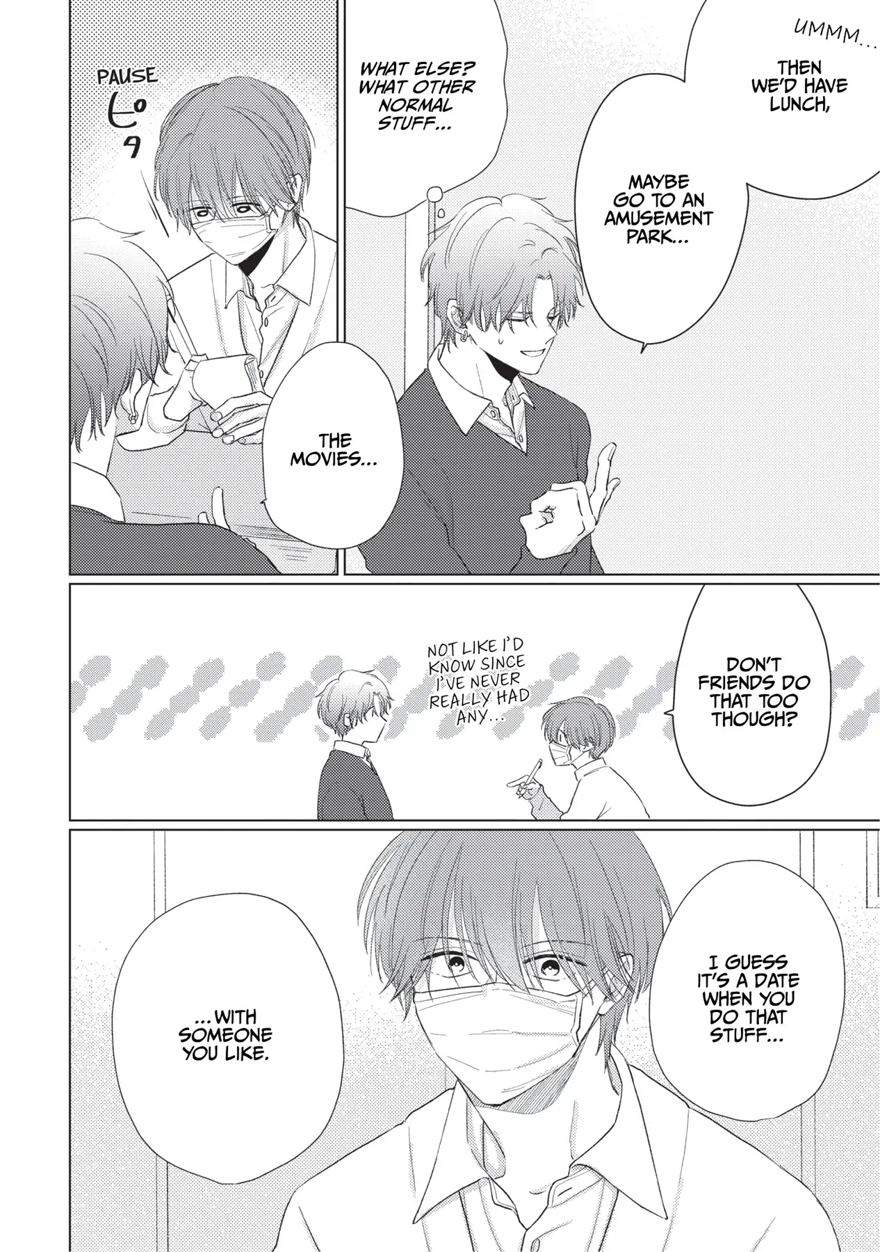 Mask Danshi wa Koishitakunai no ni (Official) - Volume 3 Chapter 23 manhwa