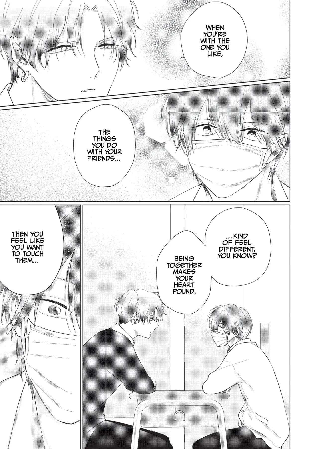 Mask Danshi wa Koishitakunai no ni (Official) - Volume 3 Chapter 23 manhwa
