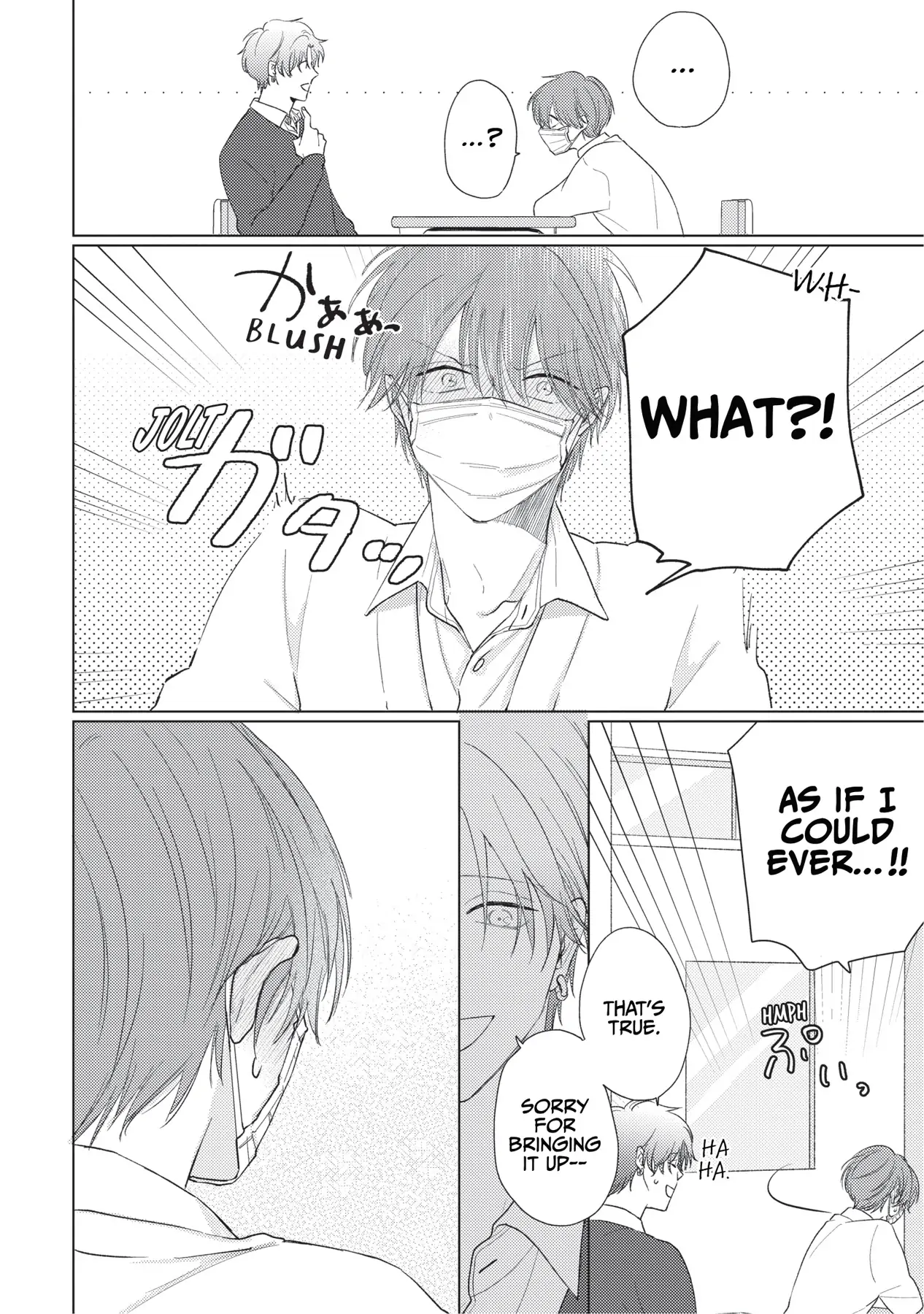 Mask Danshi wa Koishitakunai no ni (Official) - Volume 3 Chapter 23 manhwa