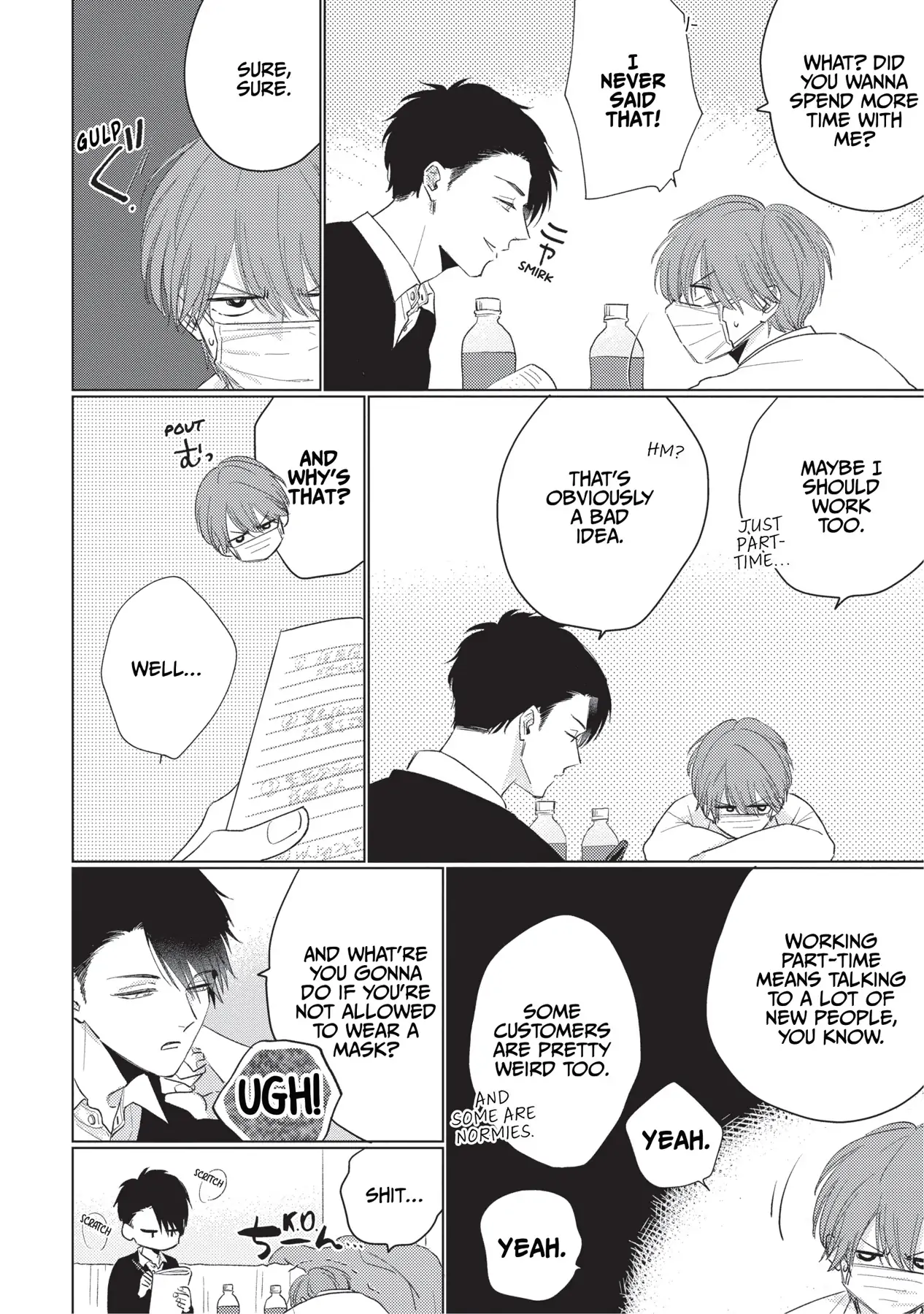 Mask Danshi wa Koishitakunai no ni (Official) - Volume 3 Chapter 24 manhwa