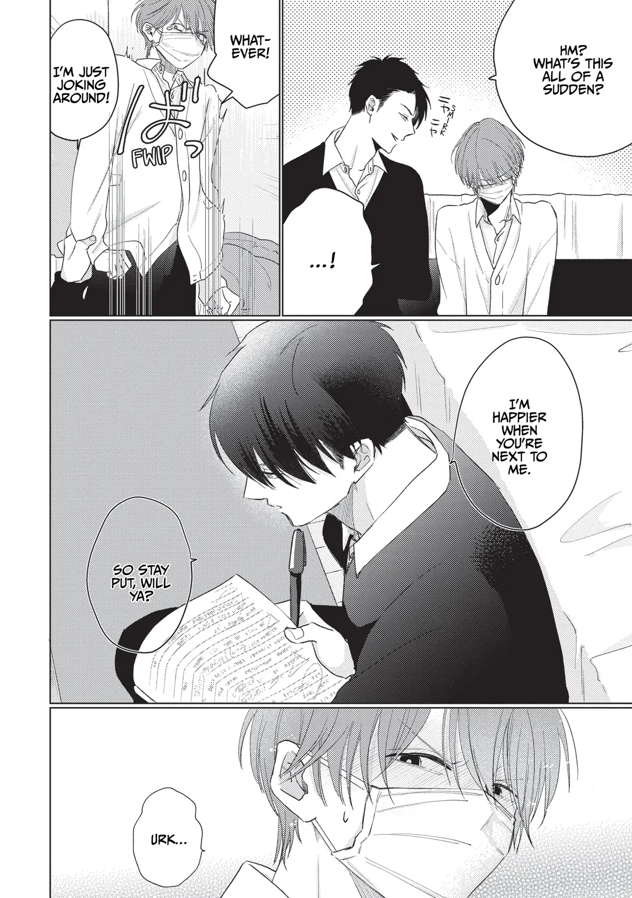 Mask Danshi wa Koishitakunai no ni (Official) - Volume 3 Chapter 24 manhwa