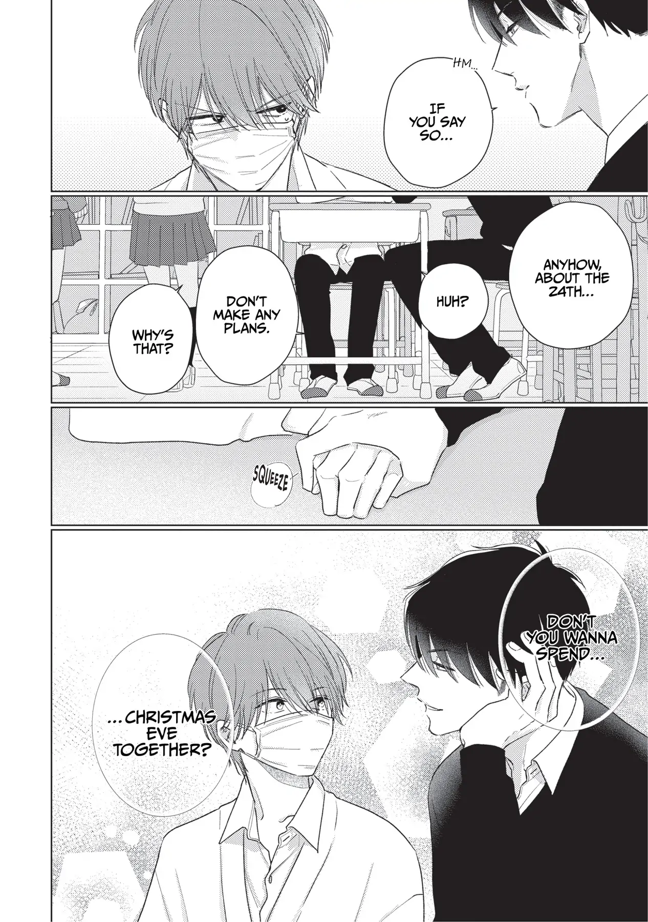 Mask Danshi wa Koishitakunai no ni (Official) - Volume 3 Chapter 25 manhwa