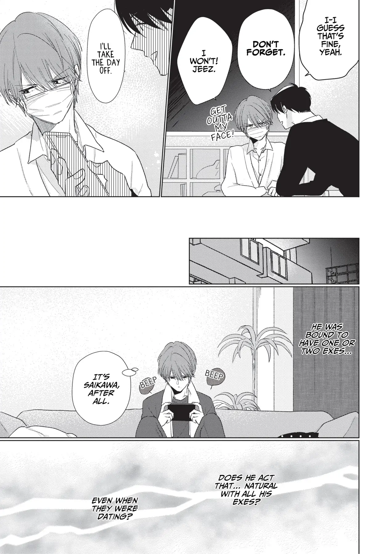 Mask Danshi wa Koishitakunai no ni (Official) - Volume 3 Chapter 25 manhwa