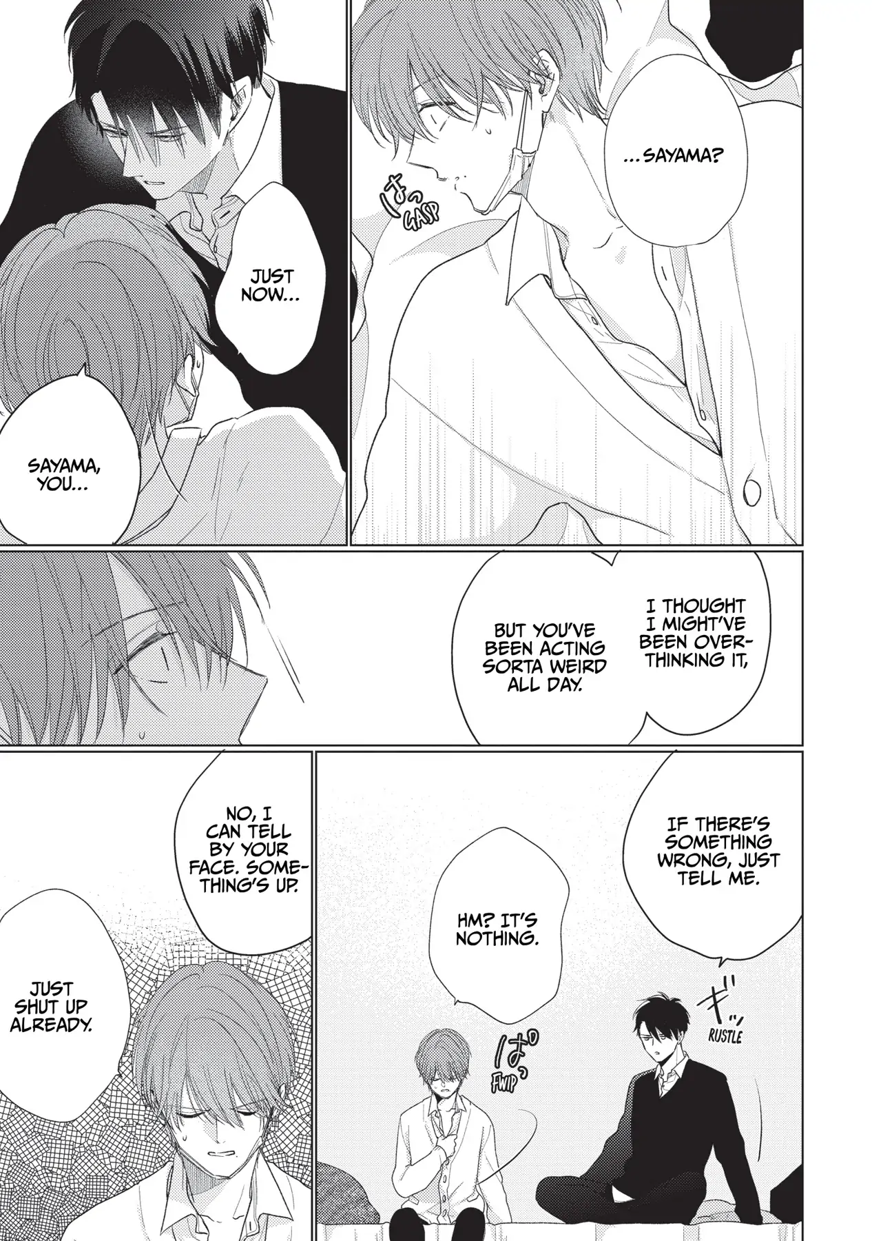 Mask Danshi wa Koishitakunai no ni (Official) - Volume 3 Chapter 26 manhwa