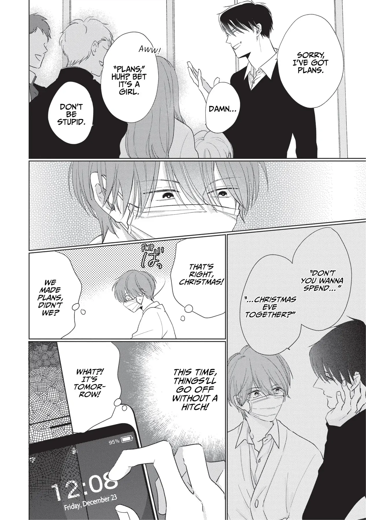 Mask Danshi wa Koishitakunai no ni (Official) - Volume 3 Chapter 27 manhwa