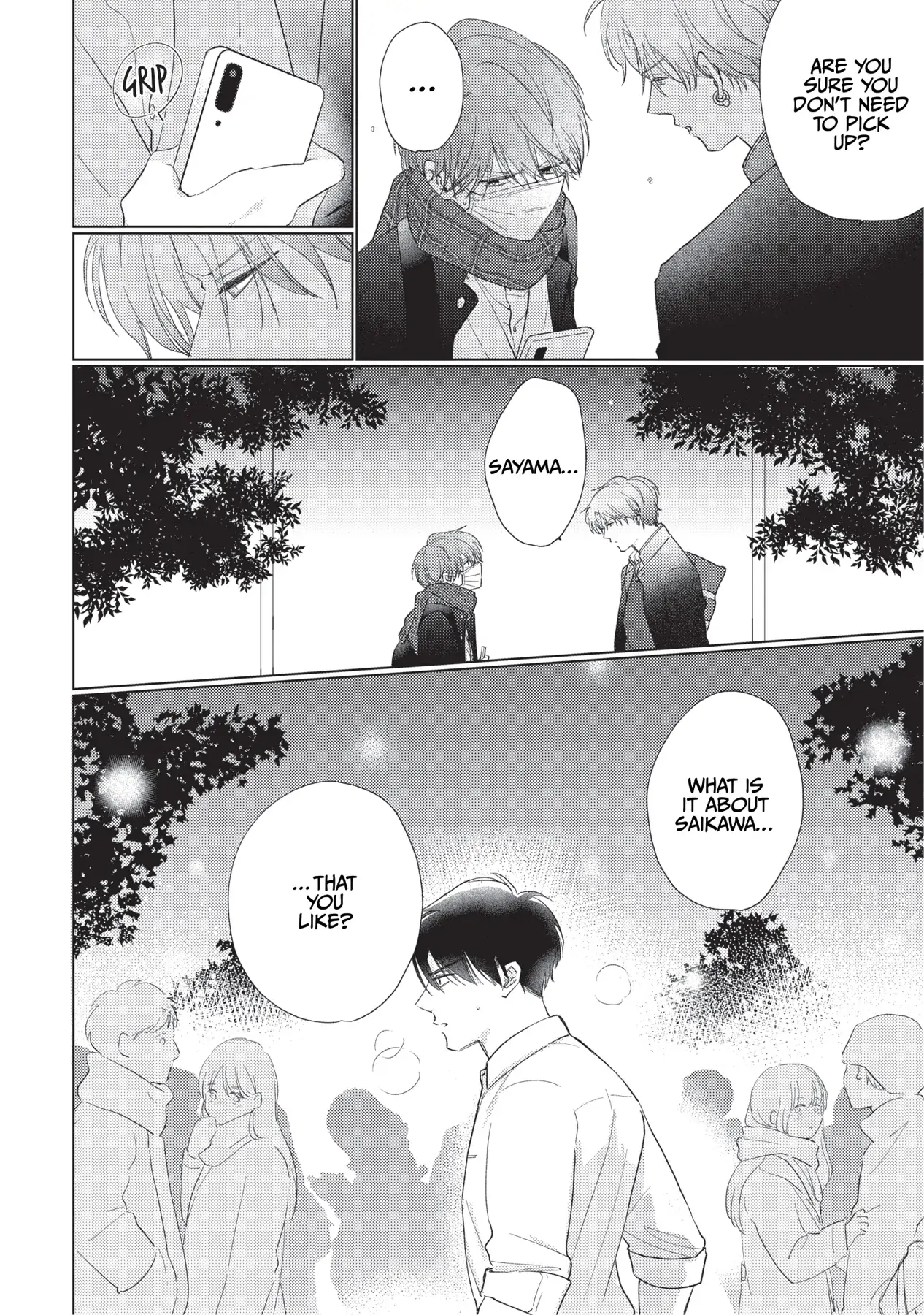 Mask Danshi wa Koishitakunai no ni (Official) - Volume 3 Chapter 28 manhwa