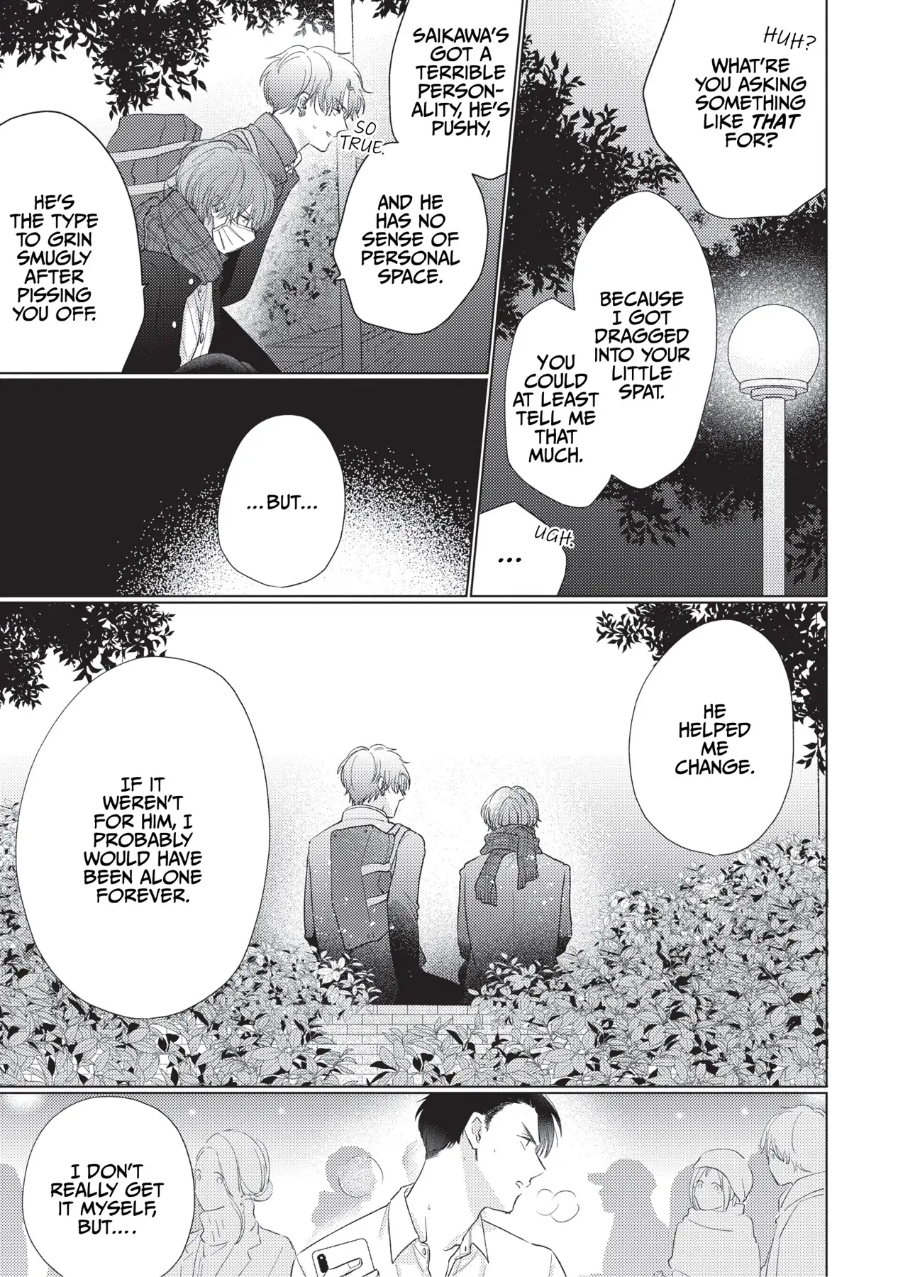 Mask Danshi wa Koishitakunai no ni (Official) - Volume 3 Chapter 28 manhwa