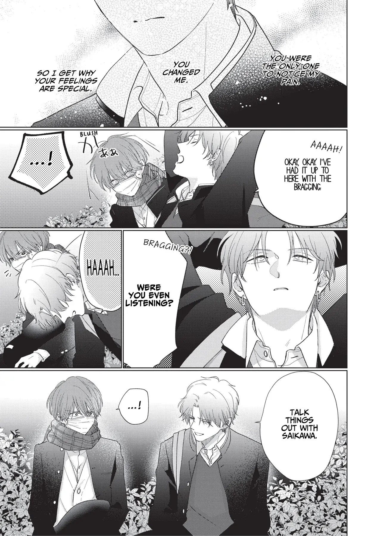 Mask Danshi wa Koishitakunai no ni (Official) - Volume 3 Chapter 28 manhwa