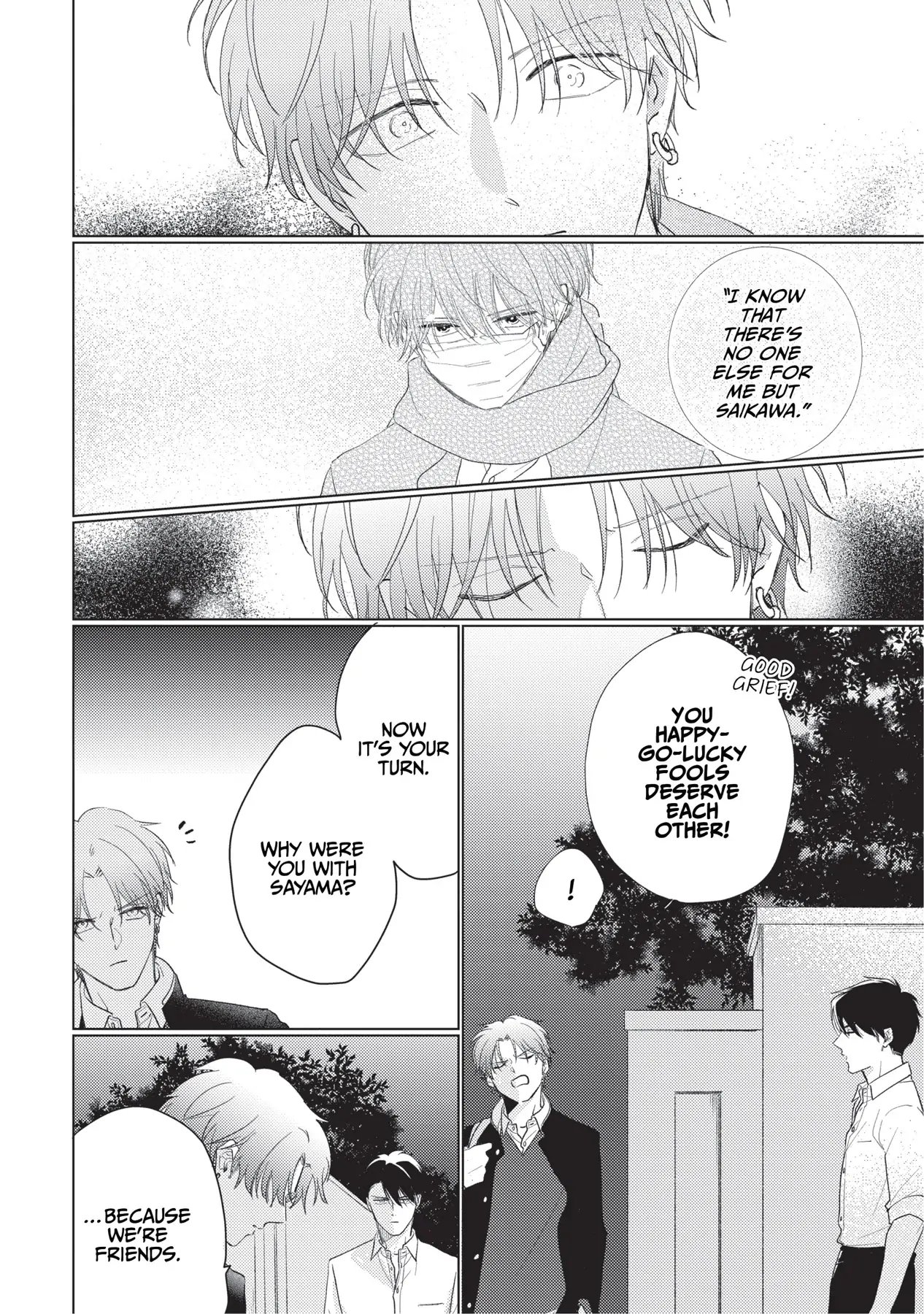 Mask Danshi wa Koishitakunai no ni (Official) - Volume 3 Chapter 28 manhwa