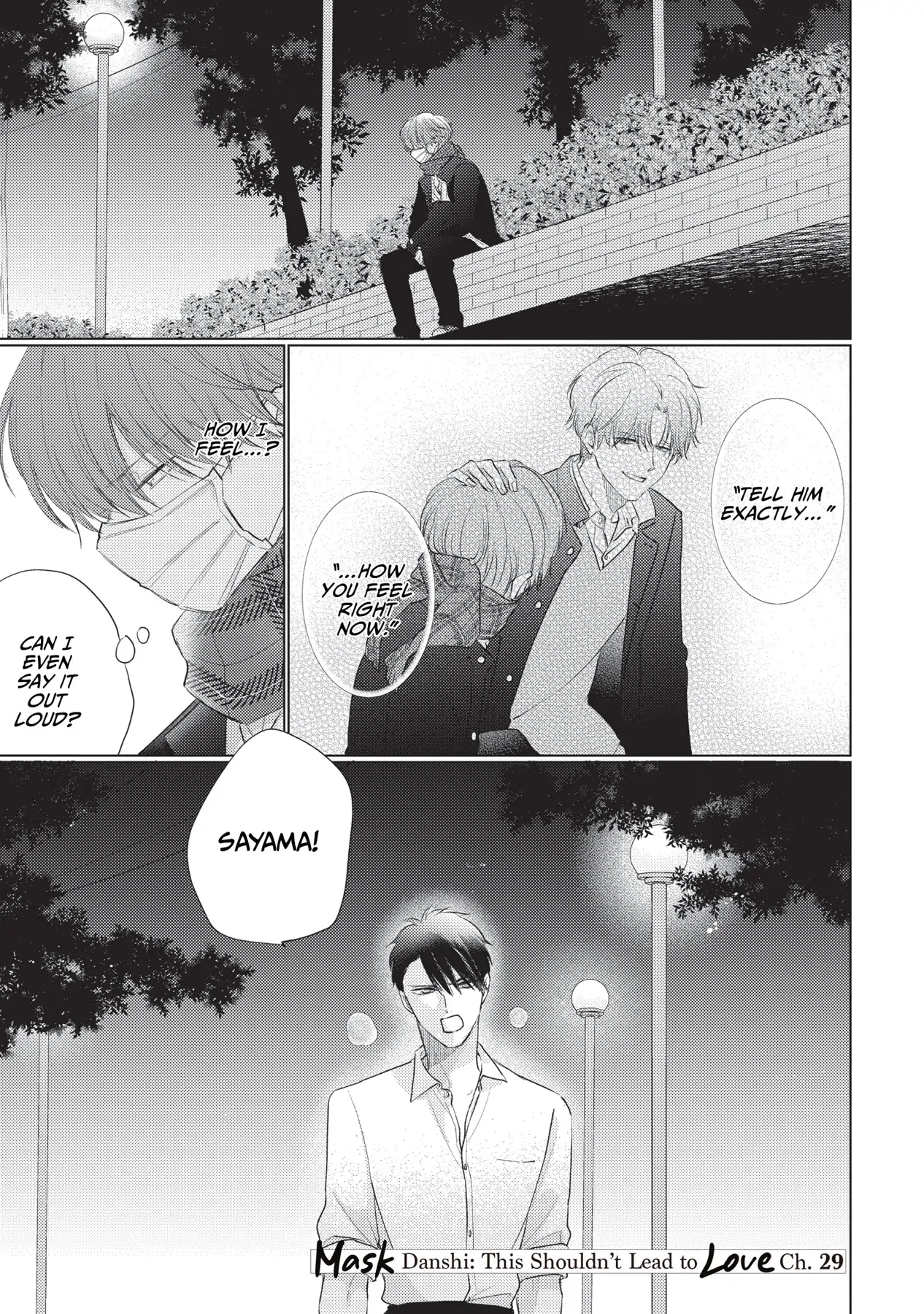 Mask Danshi wa Koishitakunai no ni (Official) - Volume 3 Chapter 29 manhwa