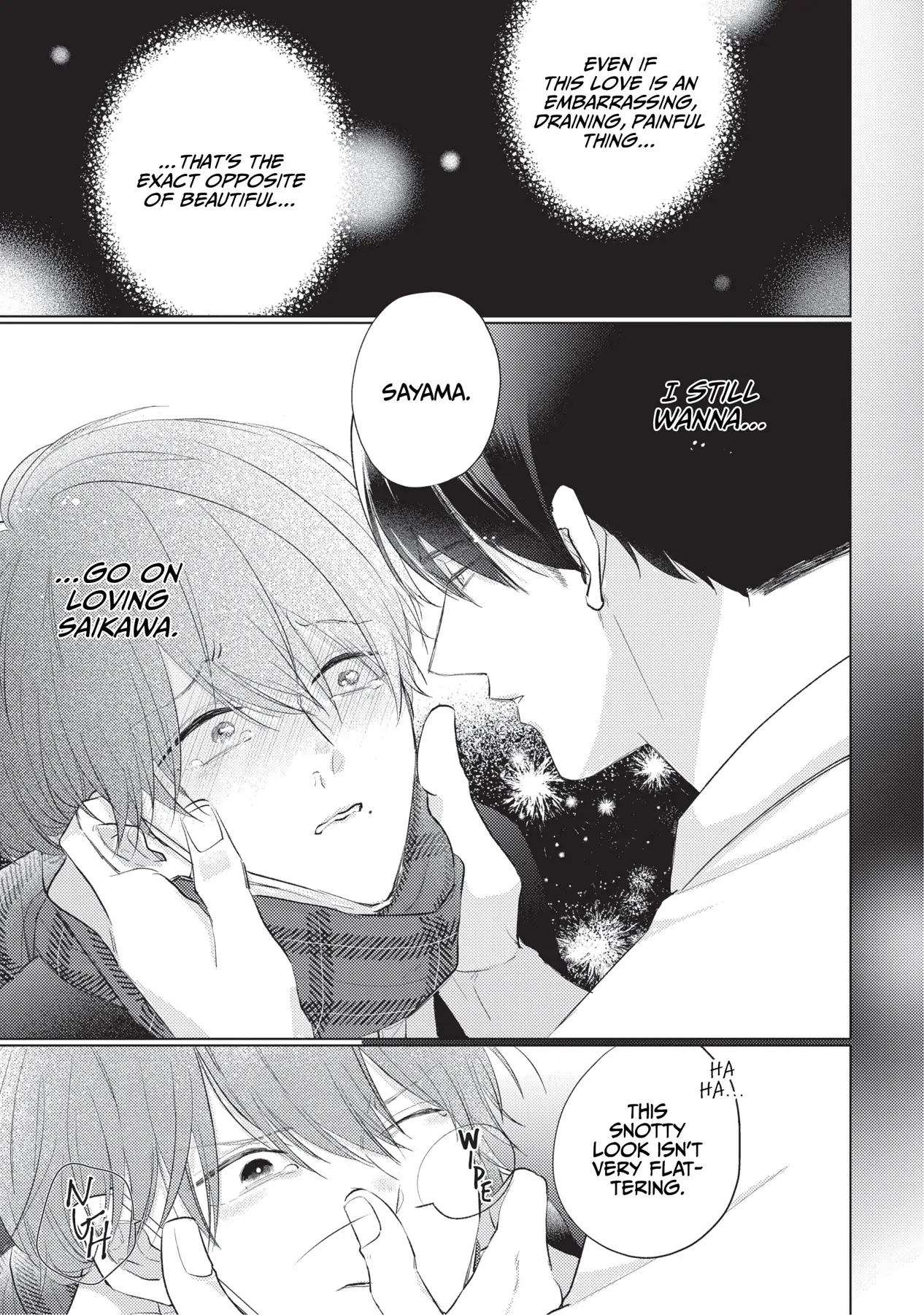 Mask Danshi wa Koishitakunai no ni (Official) - Volume 3 Chapter 29 manhwa