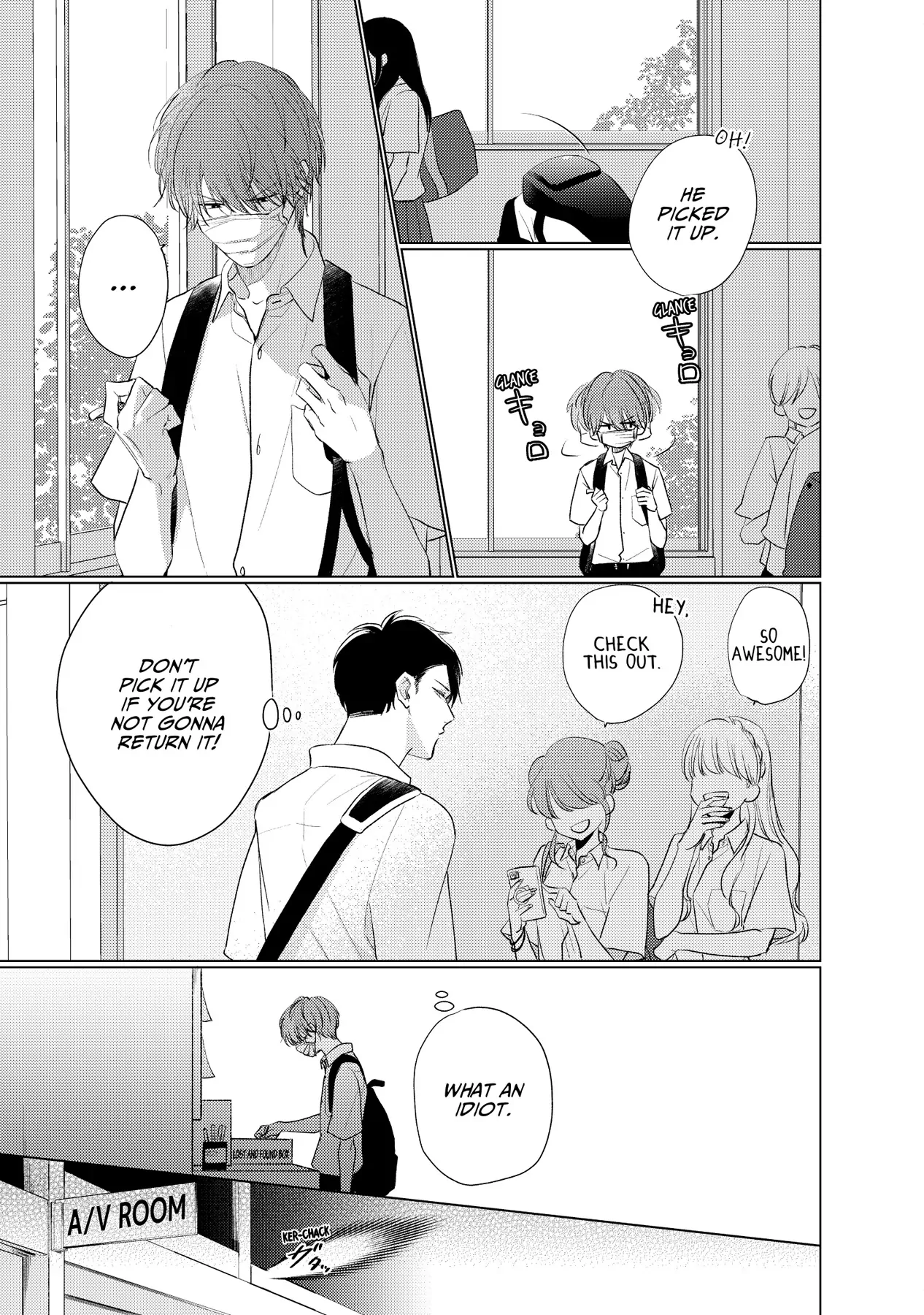 Mask Danshi wa Koishitakunai no ni (Official) - Volume 3 Chapter 30.6 manhwa