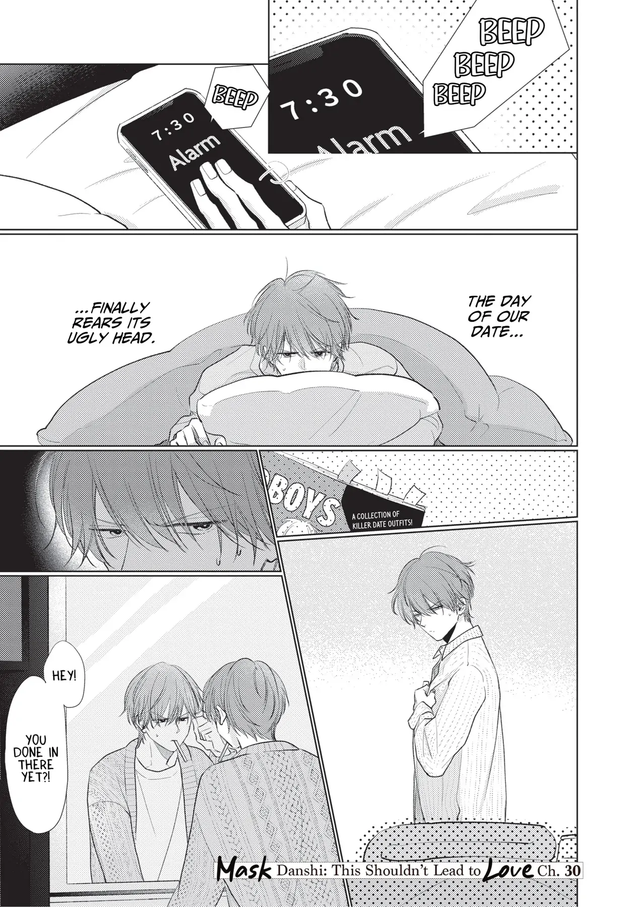 Mask Danshi wa Koishitakunai no ni (Official) - Volume 3 Chapter 30 manhwa