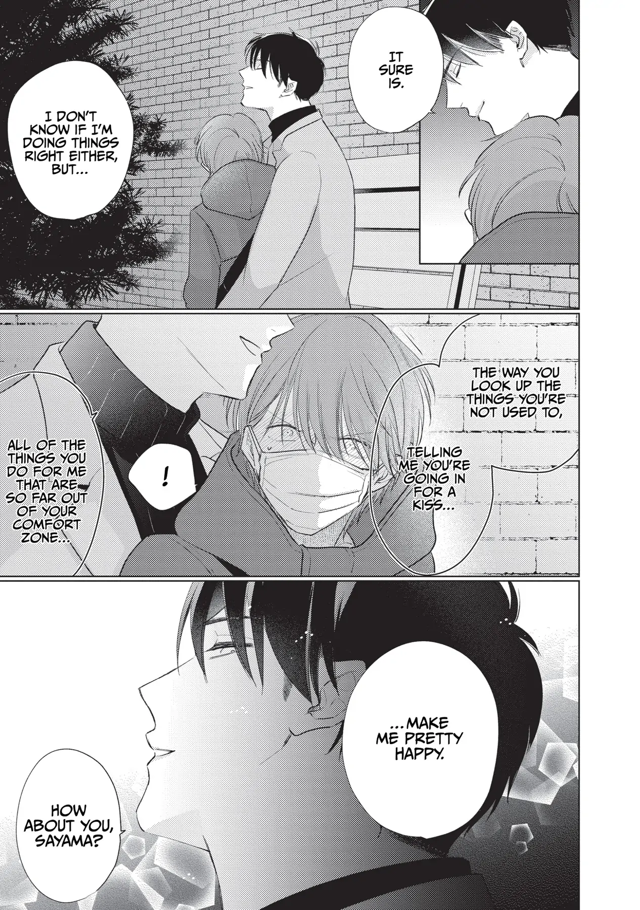 Mask Danshi wa Koishitakunai no ni (Official) - Volume 3 Chapter 30 manhwa