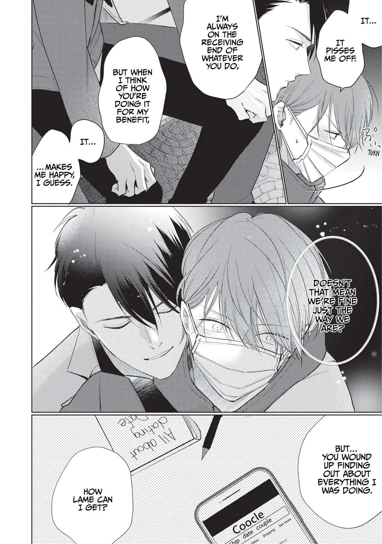 Mask Danshi wa Koishitakunai no ni (Official) - Volume 3 Chapter 30 manhwa