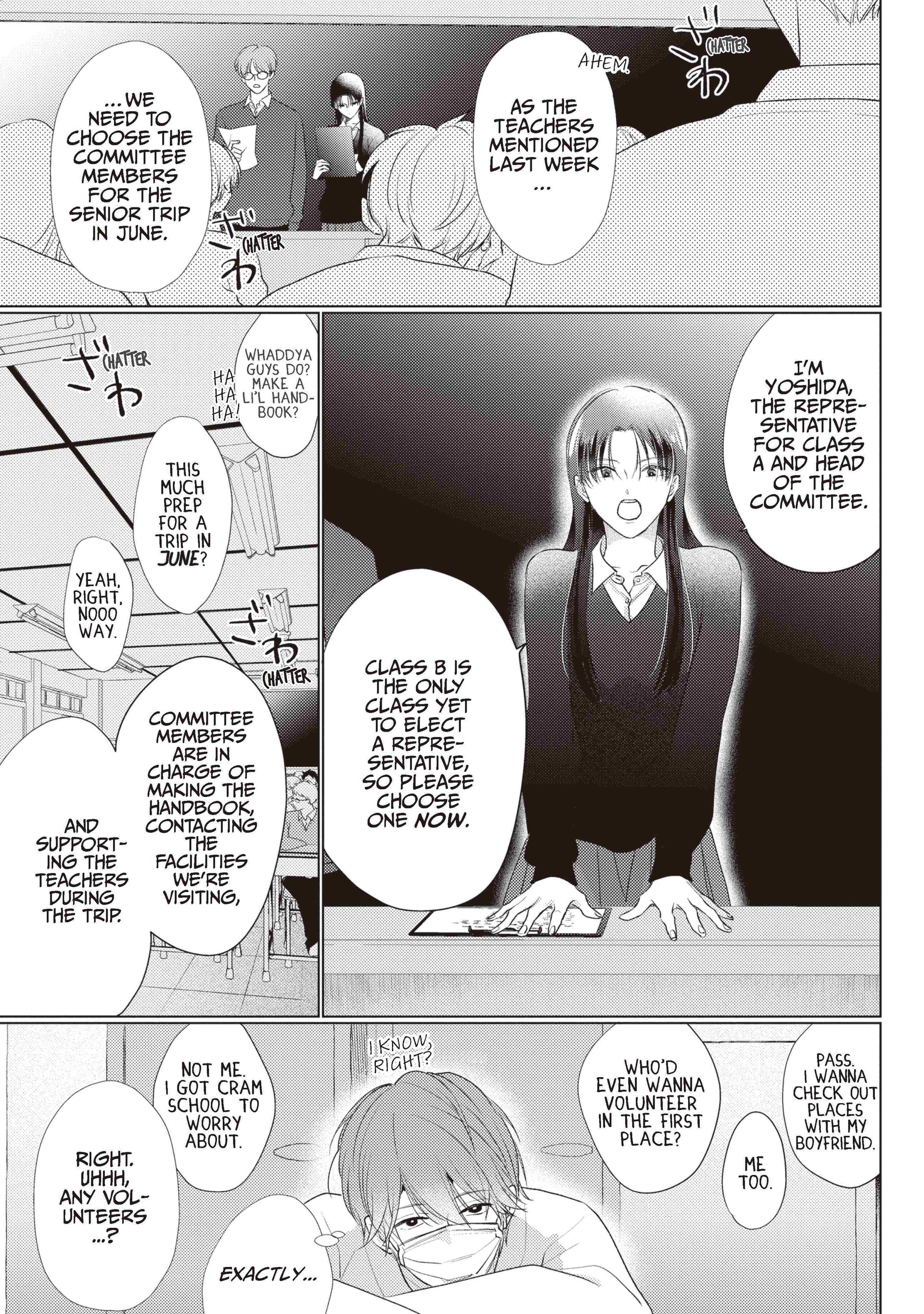 Mask Danshi wa Koishitakunai no ni (Official) - Volume 4 Chapter 31 manhwa