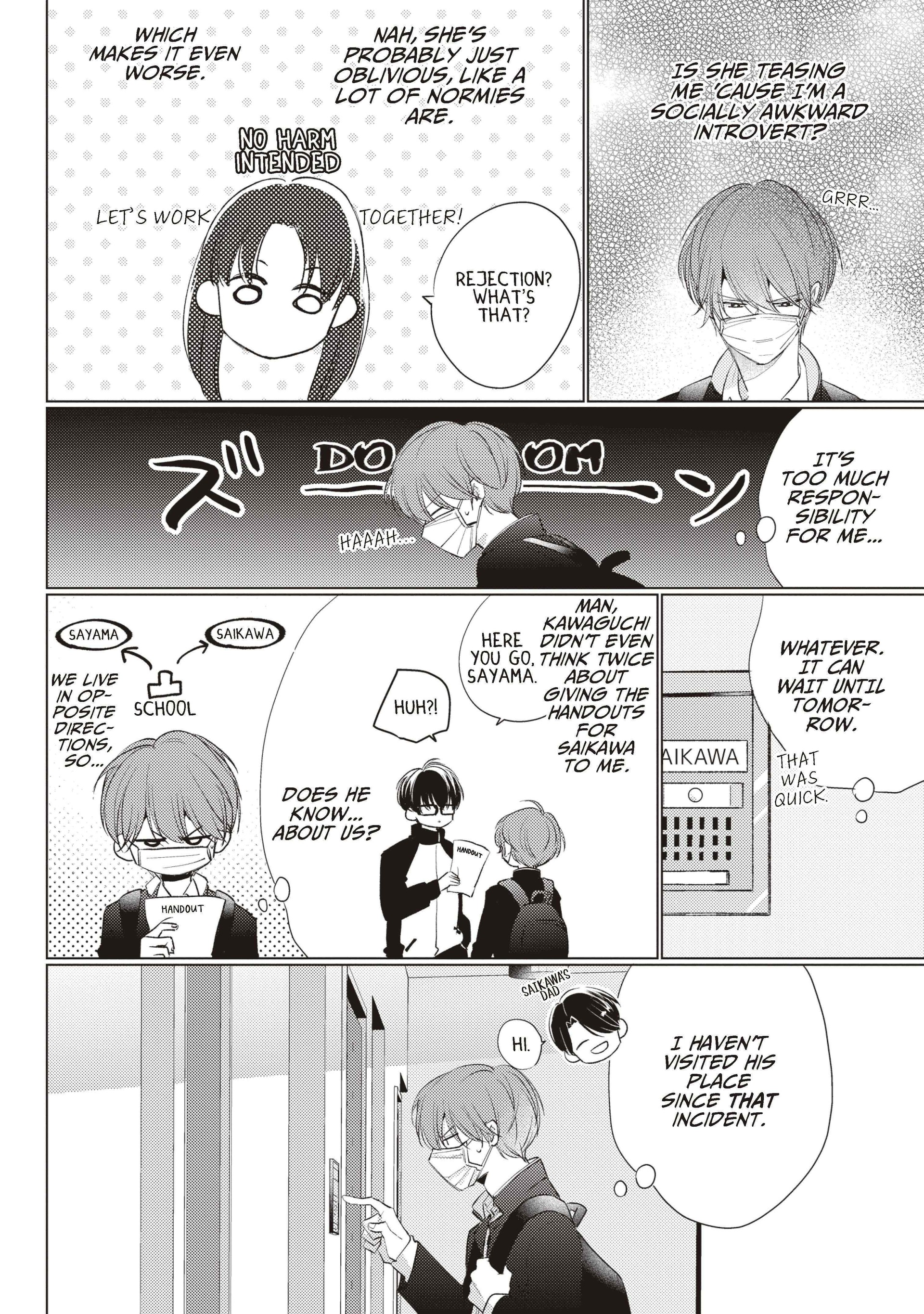 Mask Danshi wa Koishitakunai no ni (Official) - Volume 4 Chapter 31 manhwa