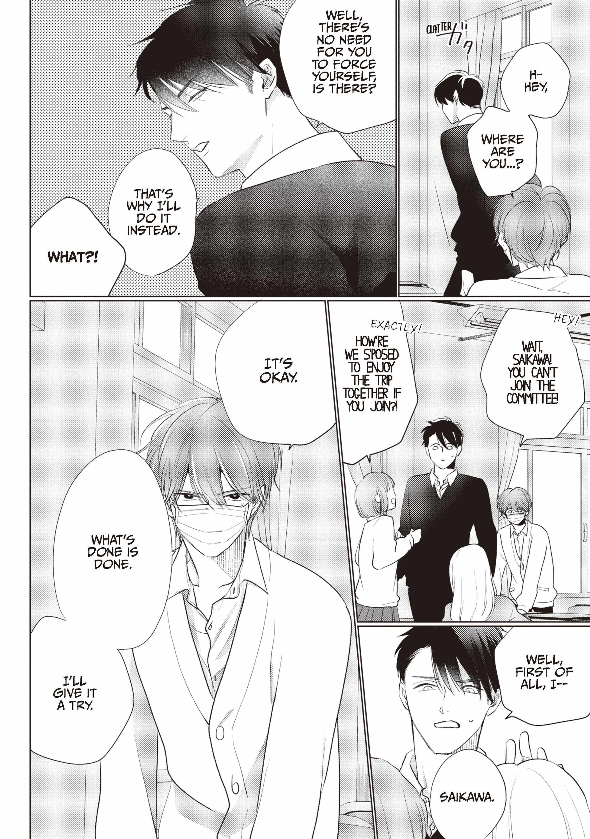 Mask Danshi wa Koishitakunai no ni (Official) - Volume 4 Chapter 32 manhwa