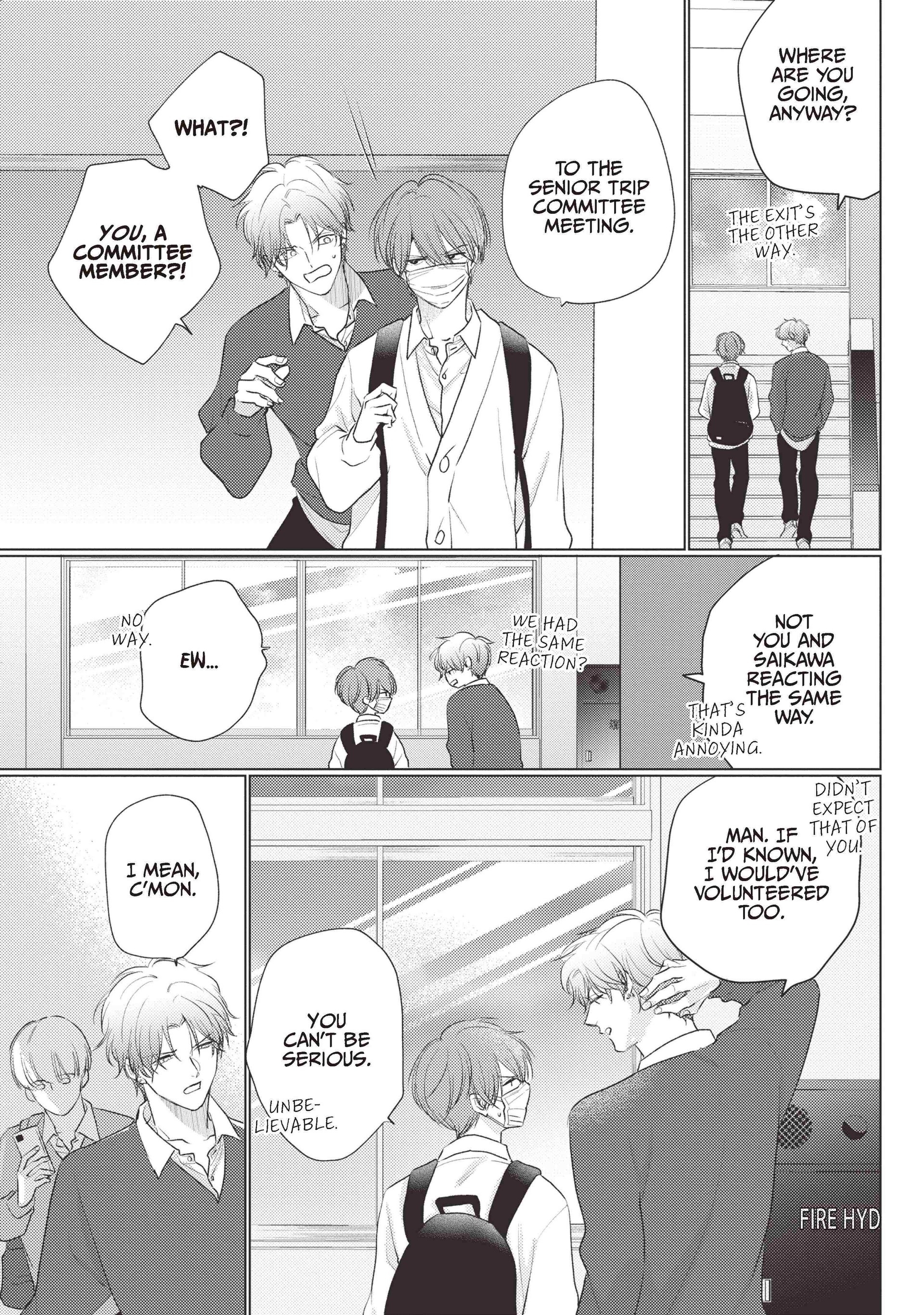 Mask Danshi wa Koishitakunai no ni (Official) - Volume 4 Chapter 32 manhwa
