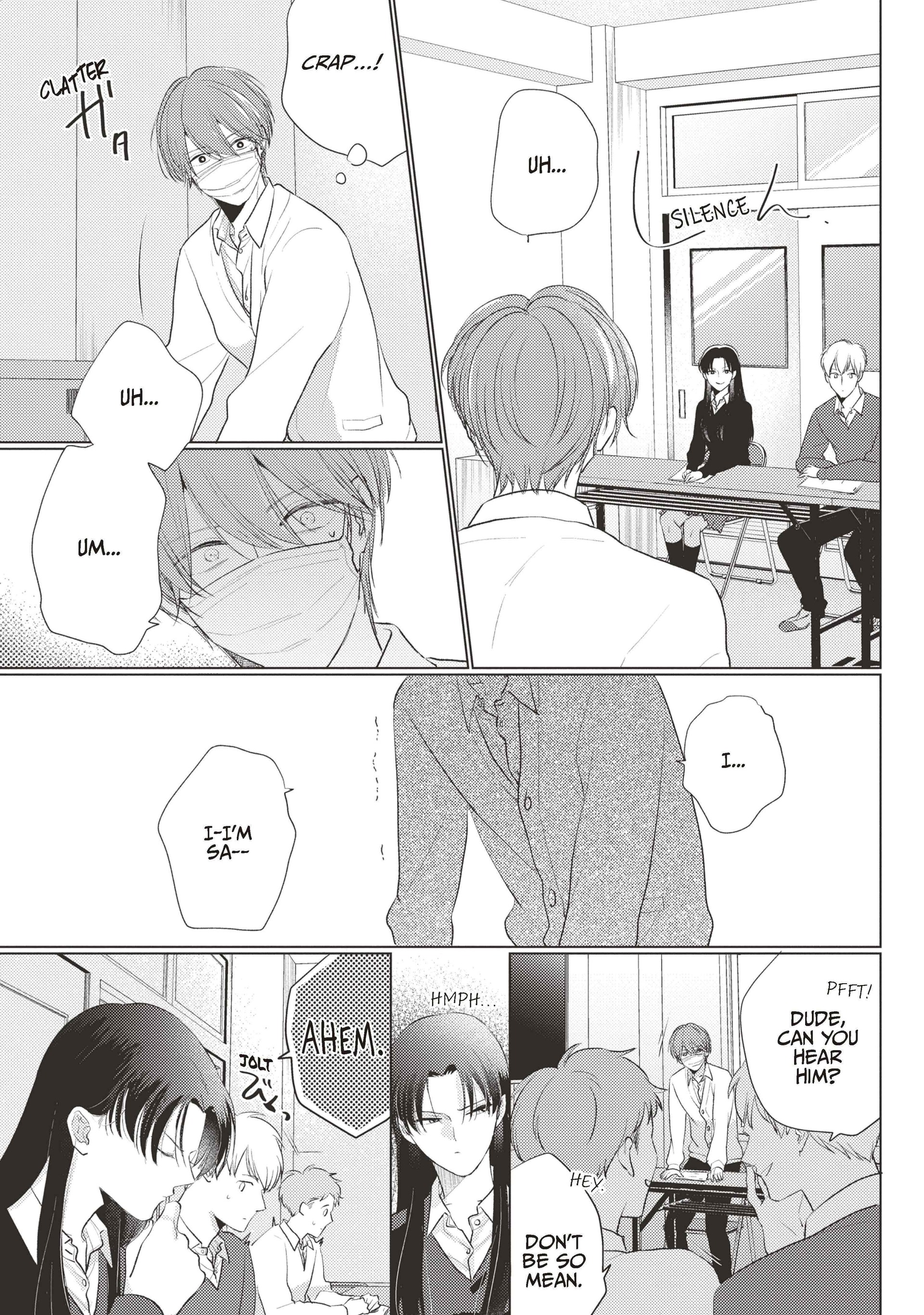 Mask Danshi wa Koishitakunai no ni (Official) - Volume 4 Chapter 32 manhwa