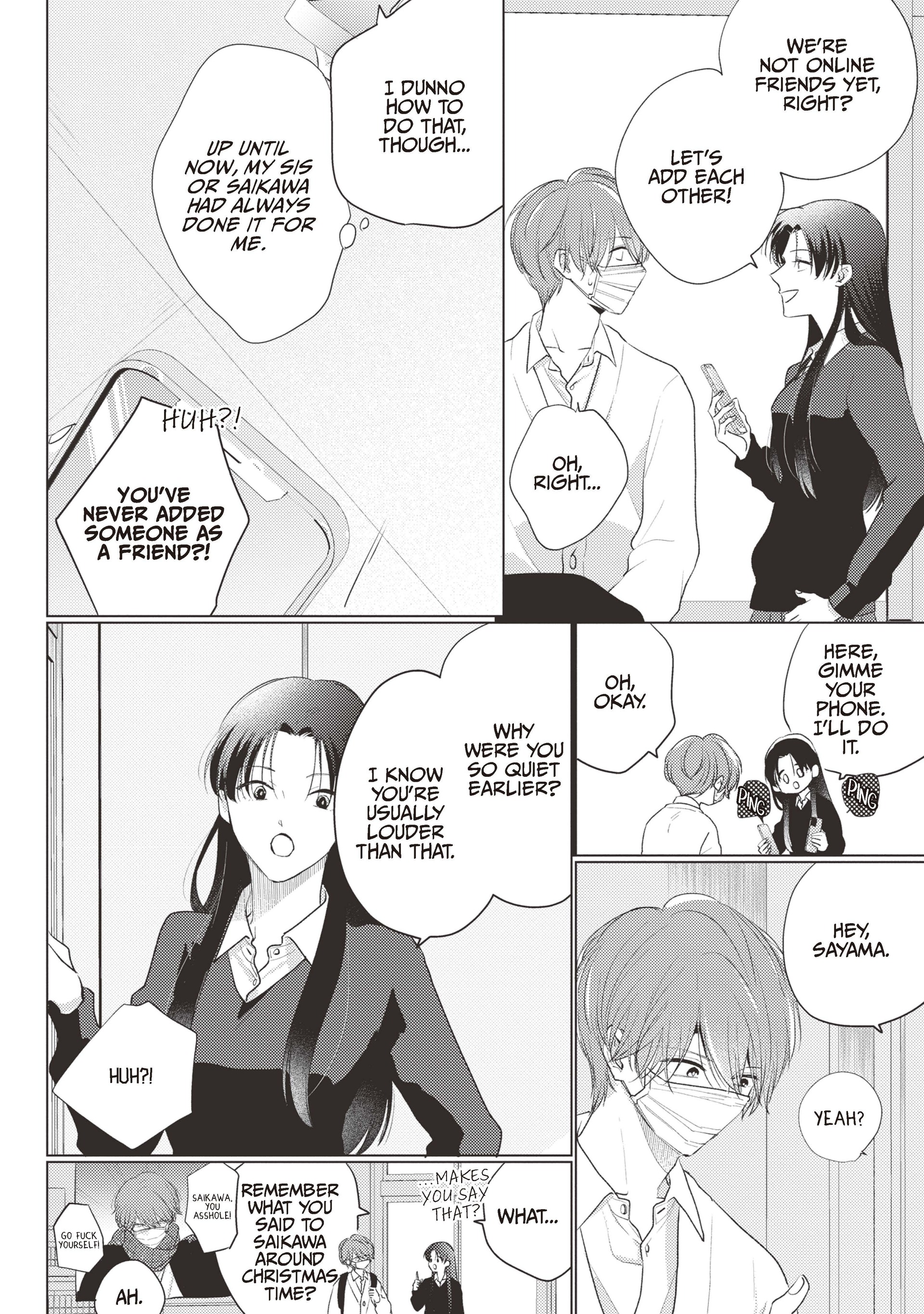 Mask Danshi wa Koishitakunai no ni (Official) - Volume 4 Chapter 32 manhwa
