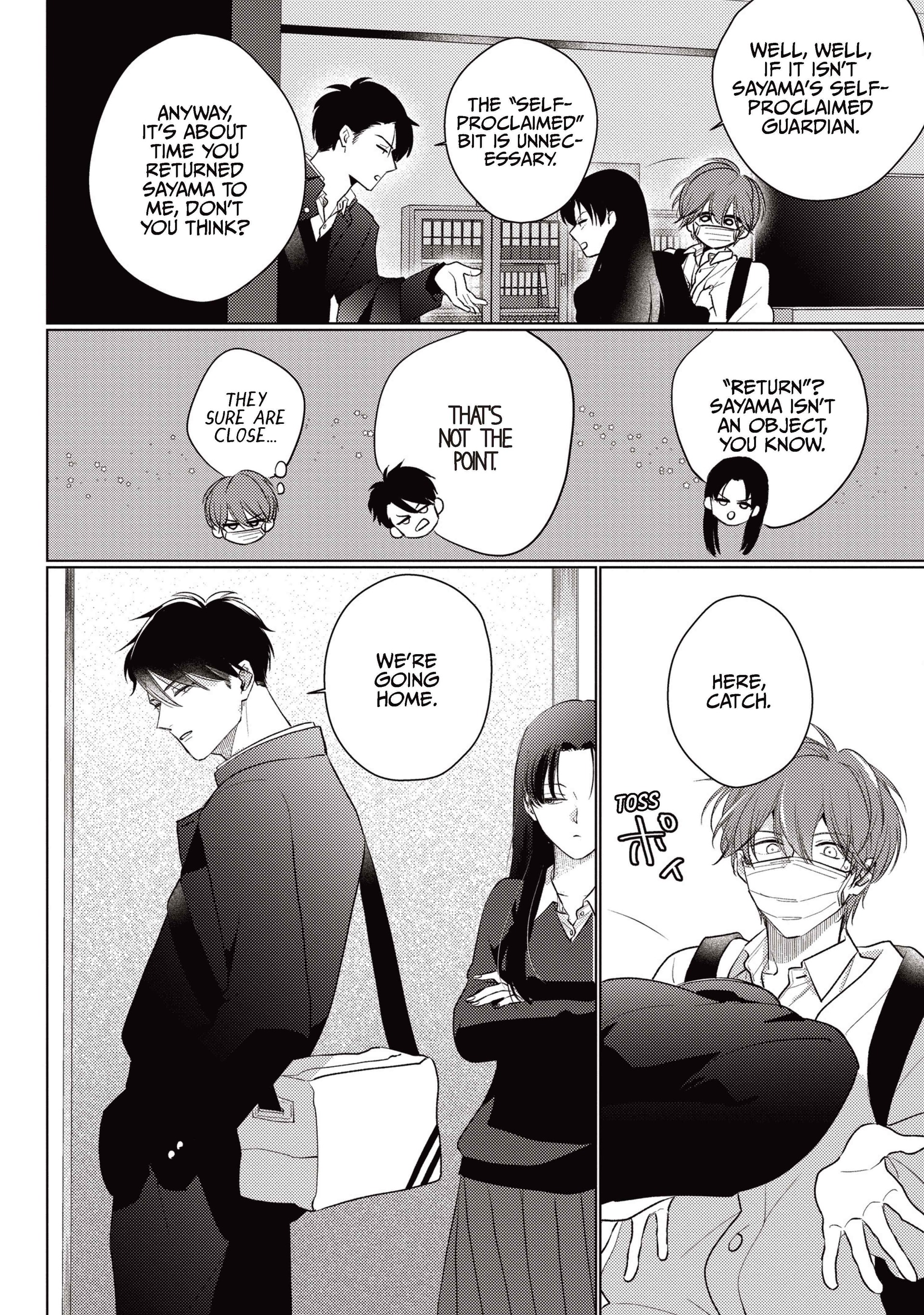 Mask Danshi wa Koishitakunai no ni (Official) - Volume 4 Chapter 32 manhwa