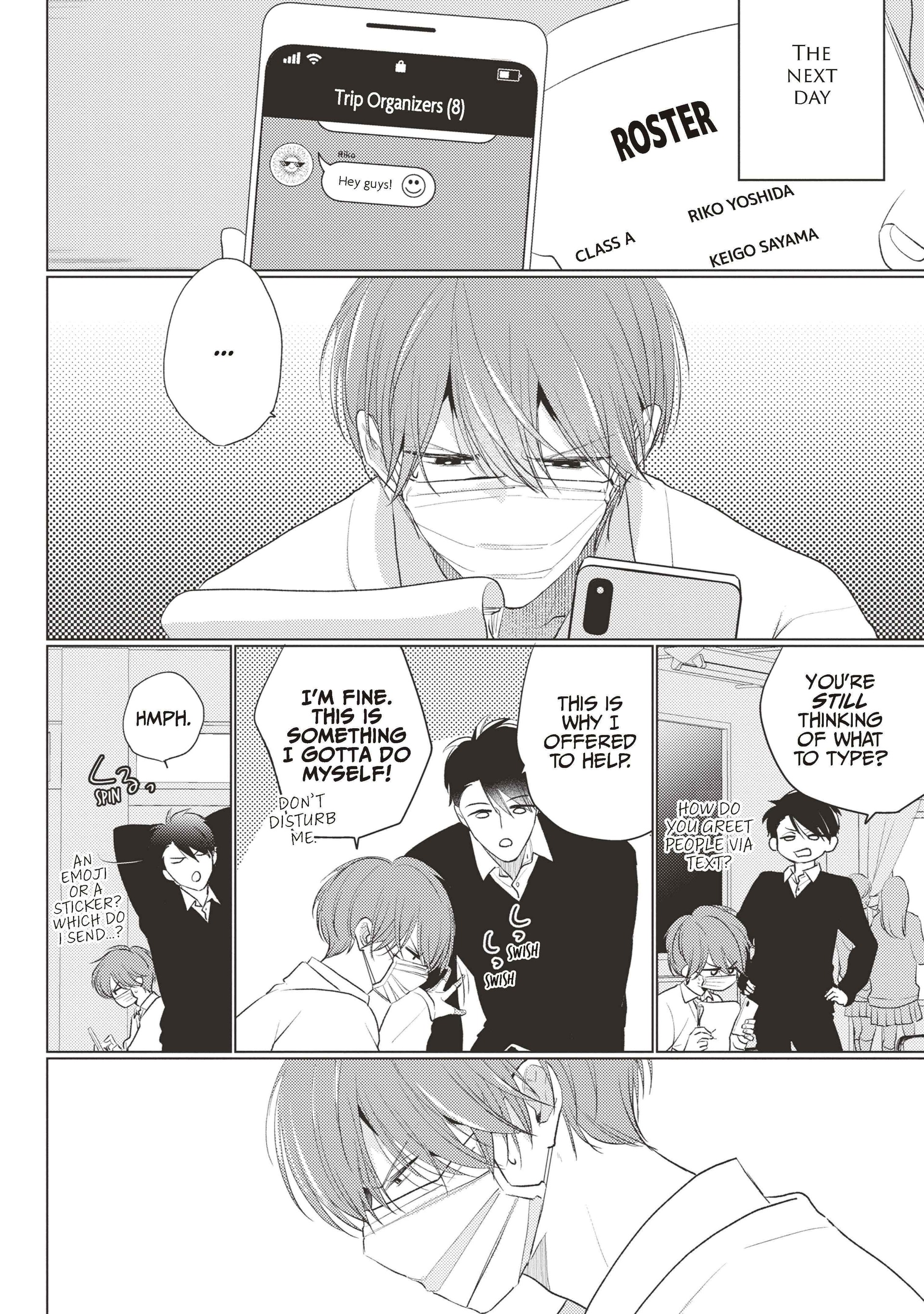 Mask Danshi wa Koishitakunai no ni (Official) - Volume 4 Chapter 32 manhwa