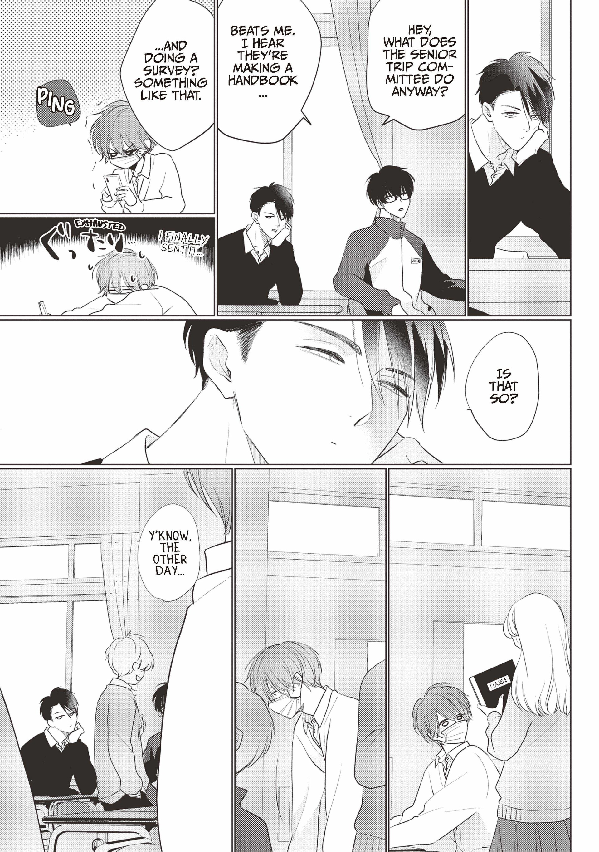 Mask Danshi wa Koishitakunai no ni (Official) - Volume 4 Chapter 32 manhwa