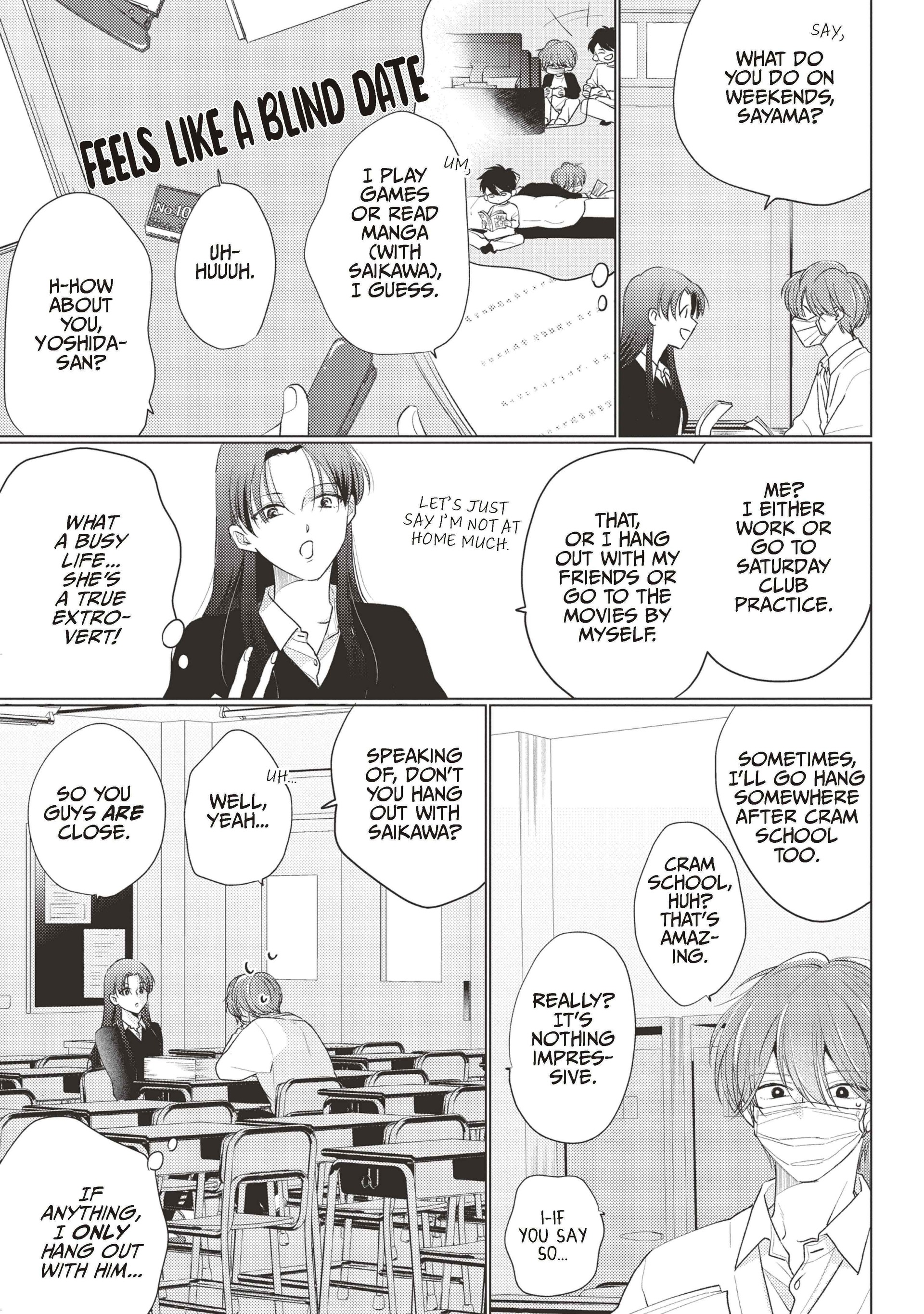 Mask Danshi wa Koishitakunai no ni (Official) - Volume 4 Chapter 33 manhwa