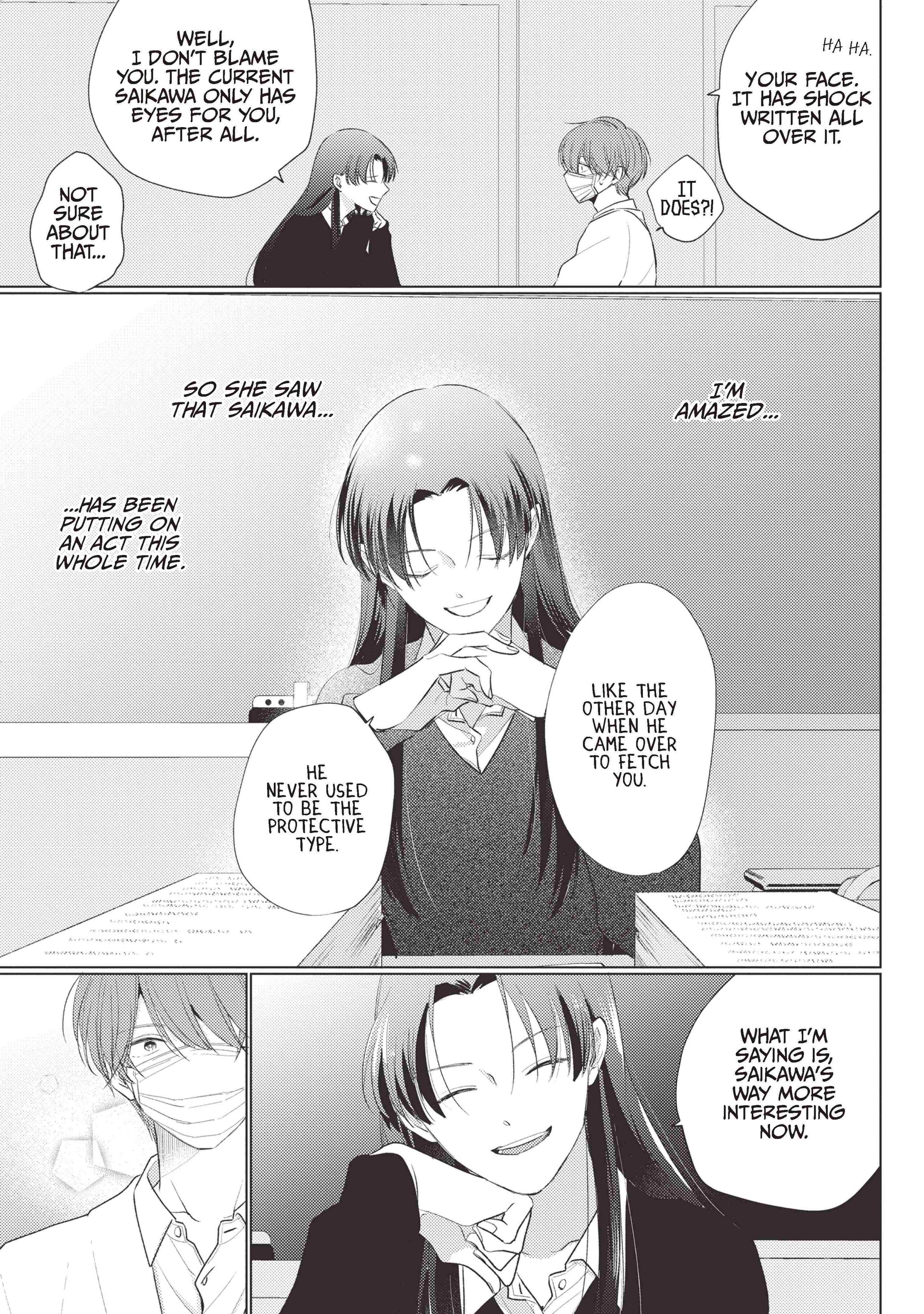 Mask Danshi wa Koishitakunai no ni (Official) - Volume 4 Chapter 33 manhwa