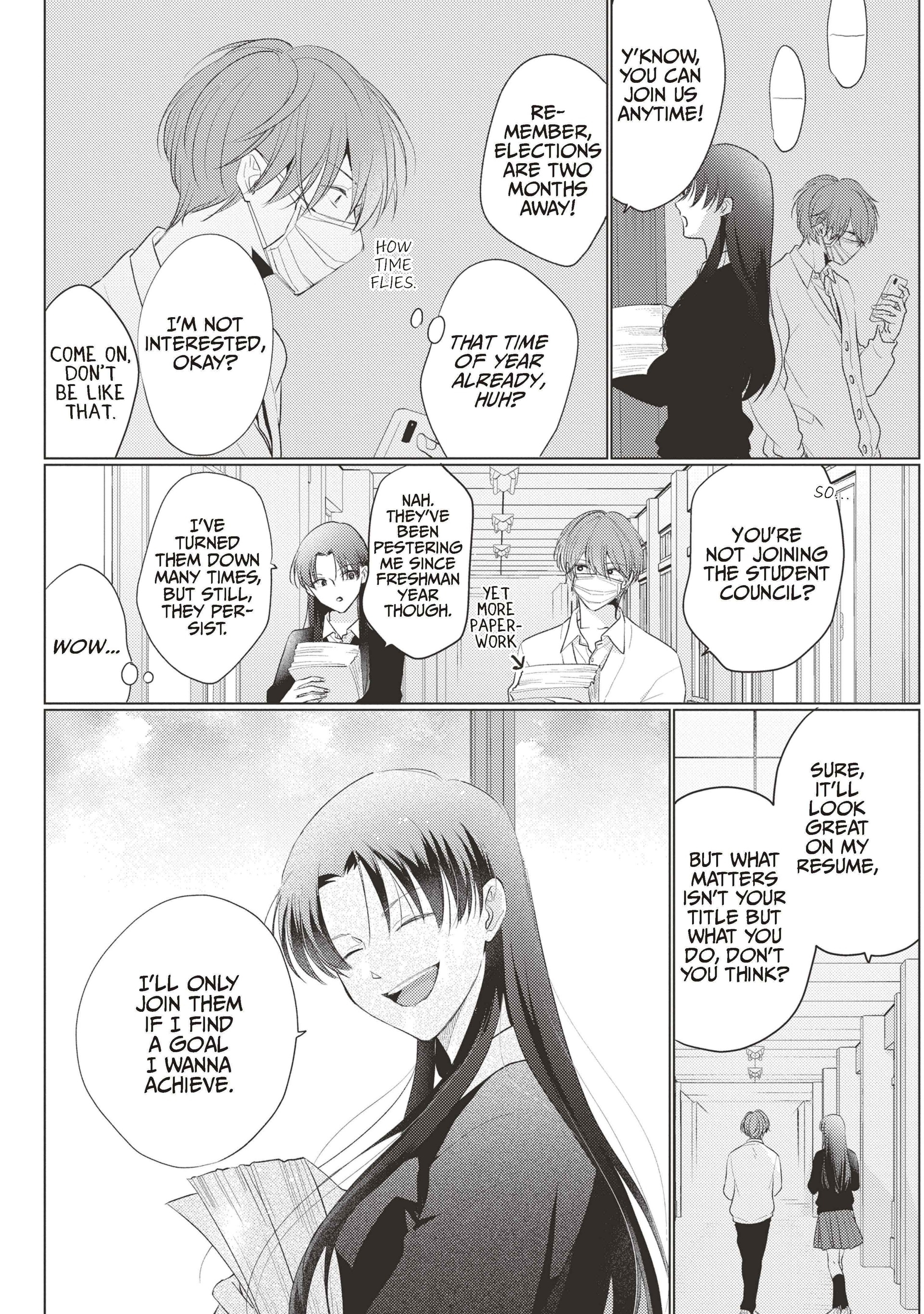 Mask Danshi wa Koishitakunai no ni (Official) - Volume 4 Chapter 33 manhwa