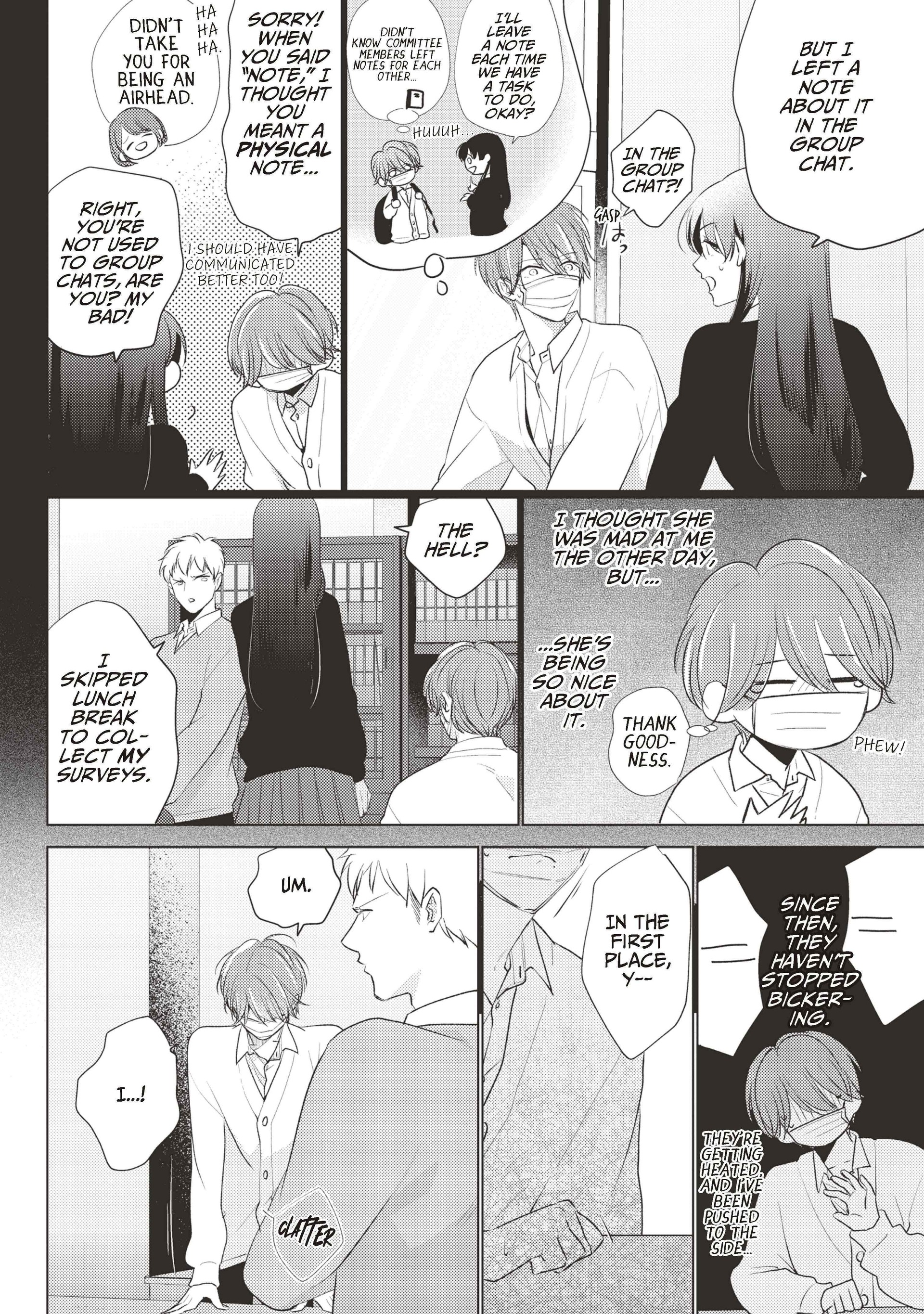 Mask Danshi wa Koishitakunai no ni (Official) - Volume 4 Chapter 34 manhwa