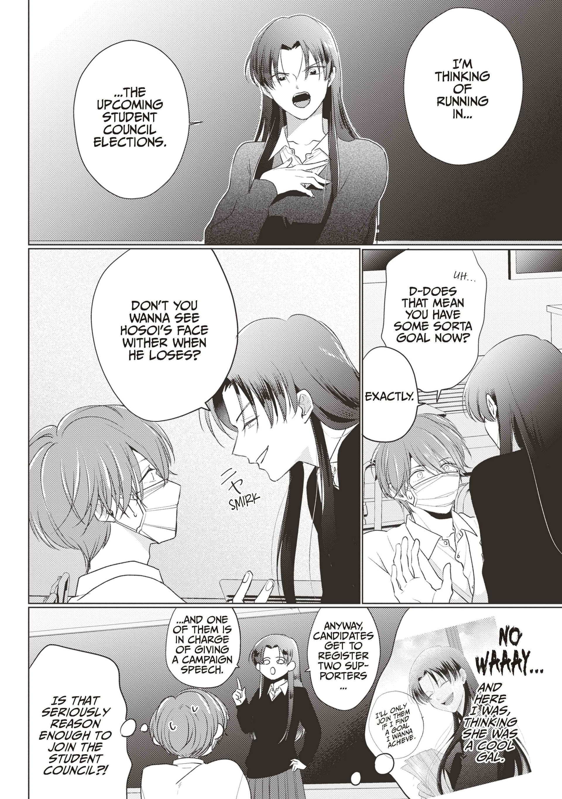 Mask Danshi wa Koishitakunai no ni (Official) - Volume 4 Chapter 34 manhwa