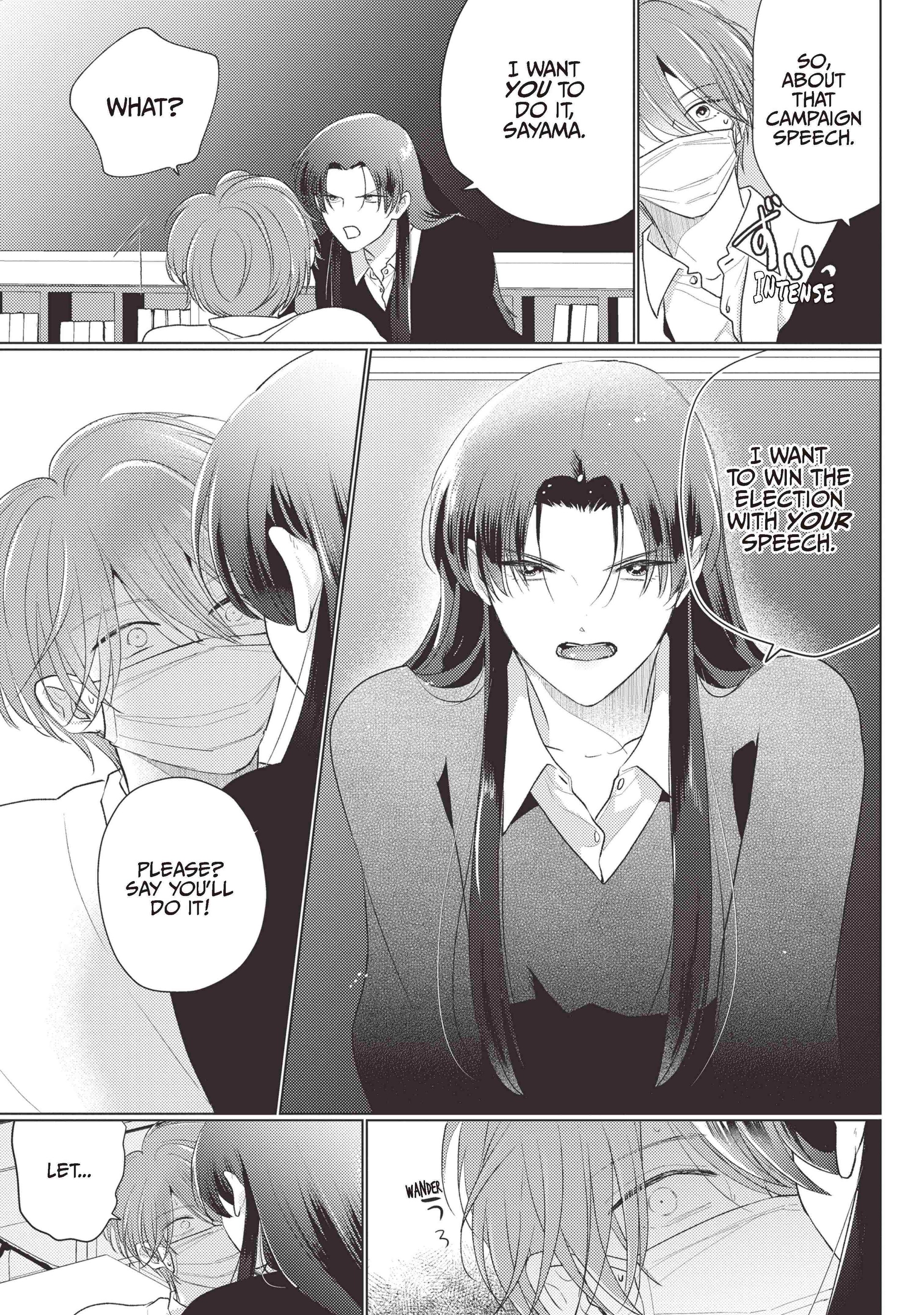 Mask Danshi wa Koishitakunai no ni (Official) - Volume 4 Chapter 34 manhwa