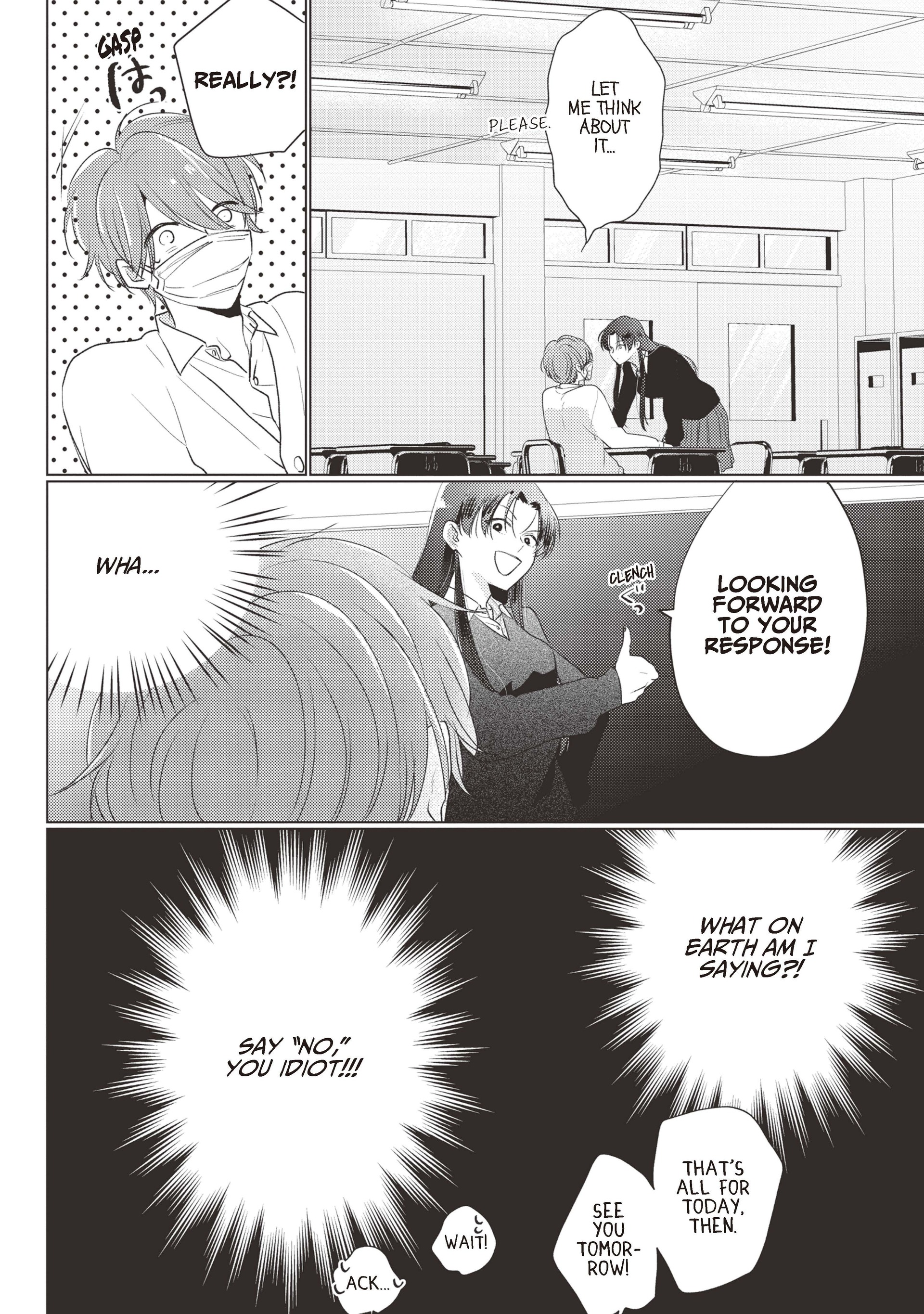Mask Danshi wa Koishitakunai no ni (Official) - Volume 4 Chapter 34 manhwa