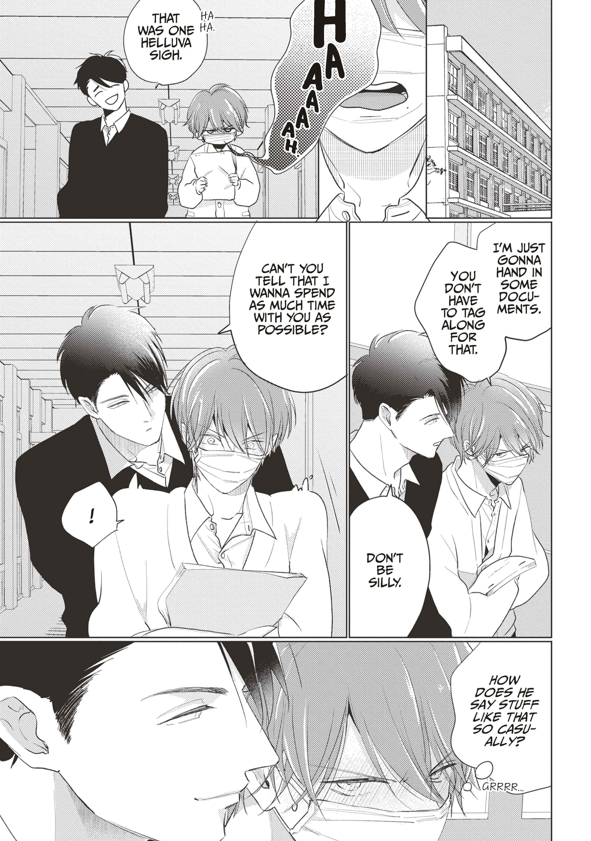 Mask Danshi wa Koishitakunai no ni (Official) - Volume 4 Chapter 34 manhwa