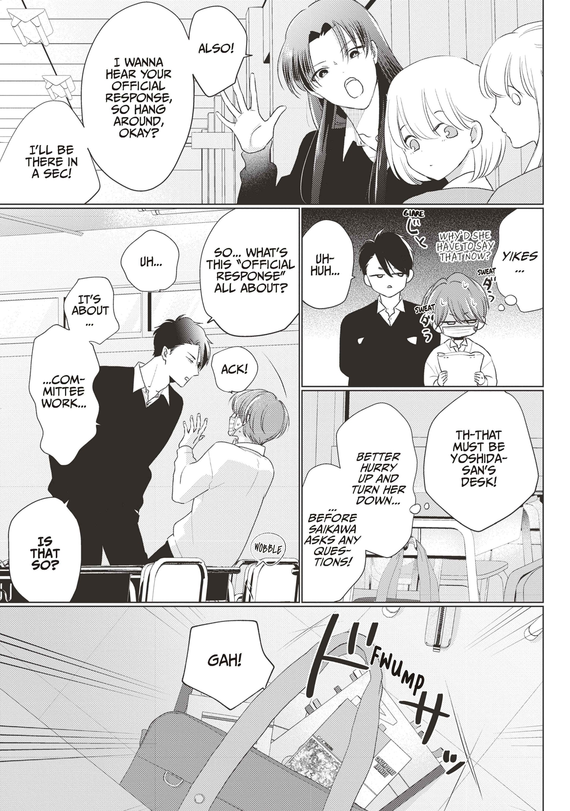 Mask Danshi wa Koishitakunai no ni (Official) - Volume 4 Chapter 34 manhwa