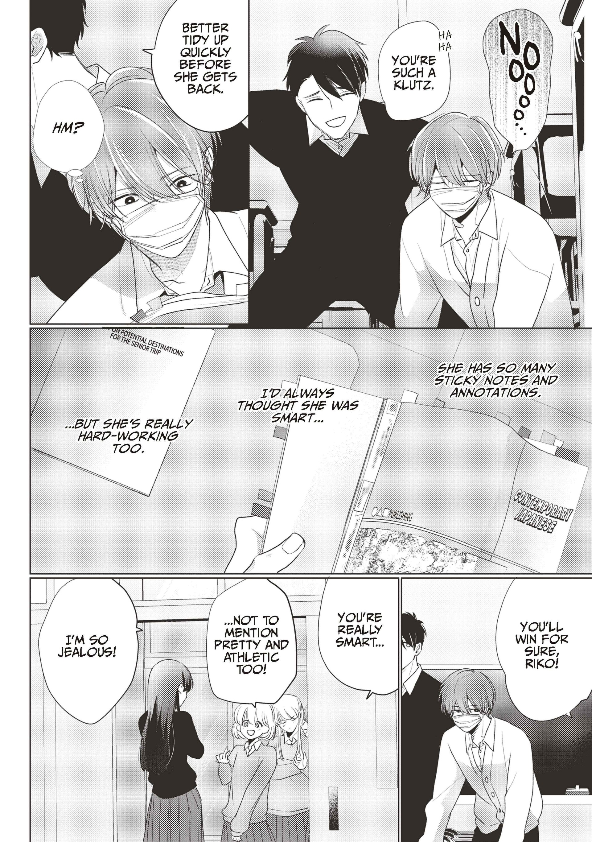 Mask Danshi wa Koishitakunai no ni (Official) - Volume 4 Chapter 34 manhwa