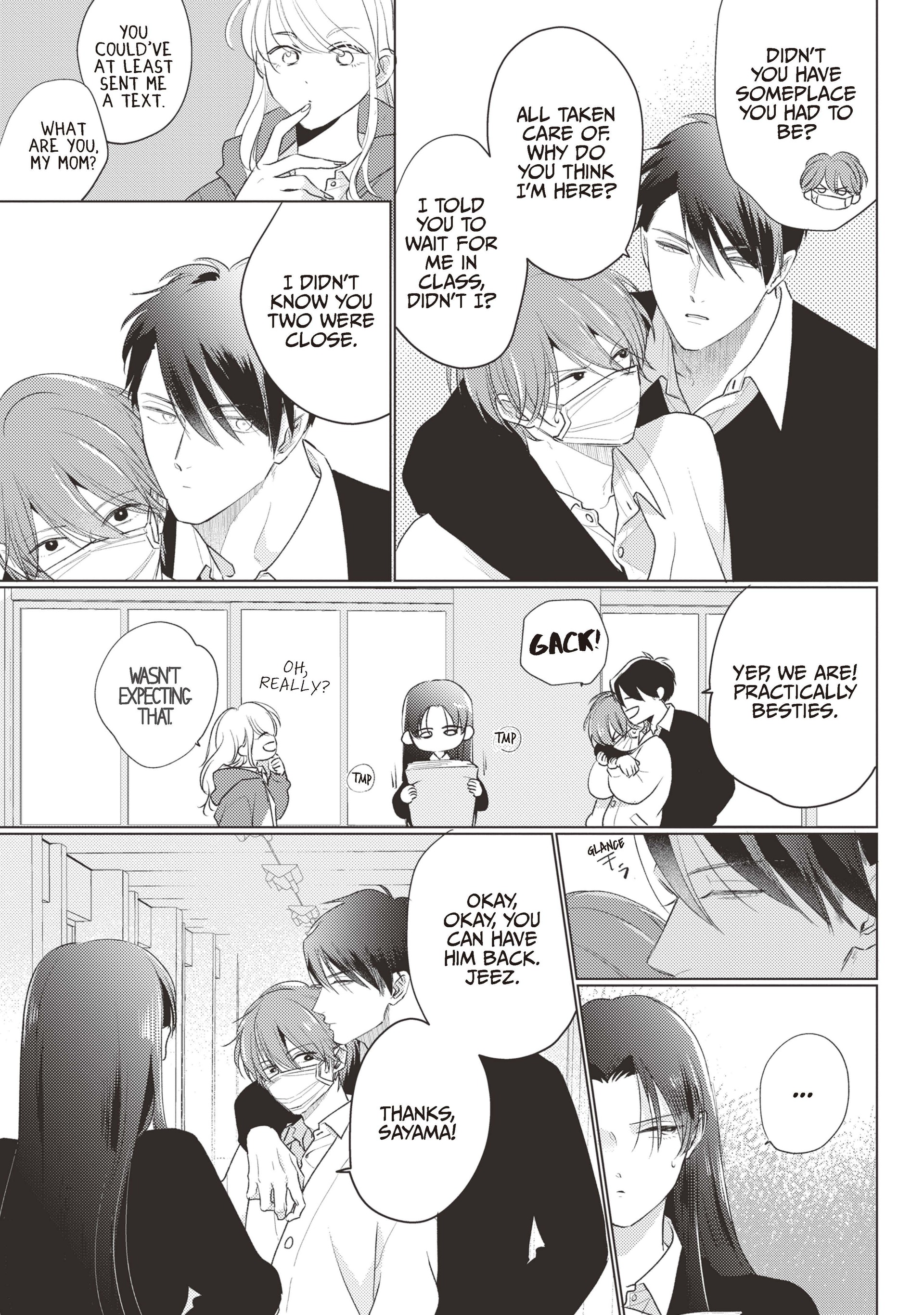 Mask Danshi wa Koishitakunai no ni (Official) - Volume 4 Chapter 35 manhwa