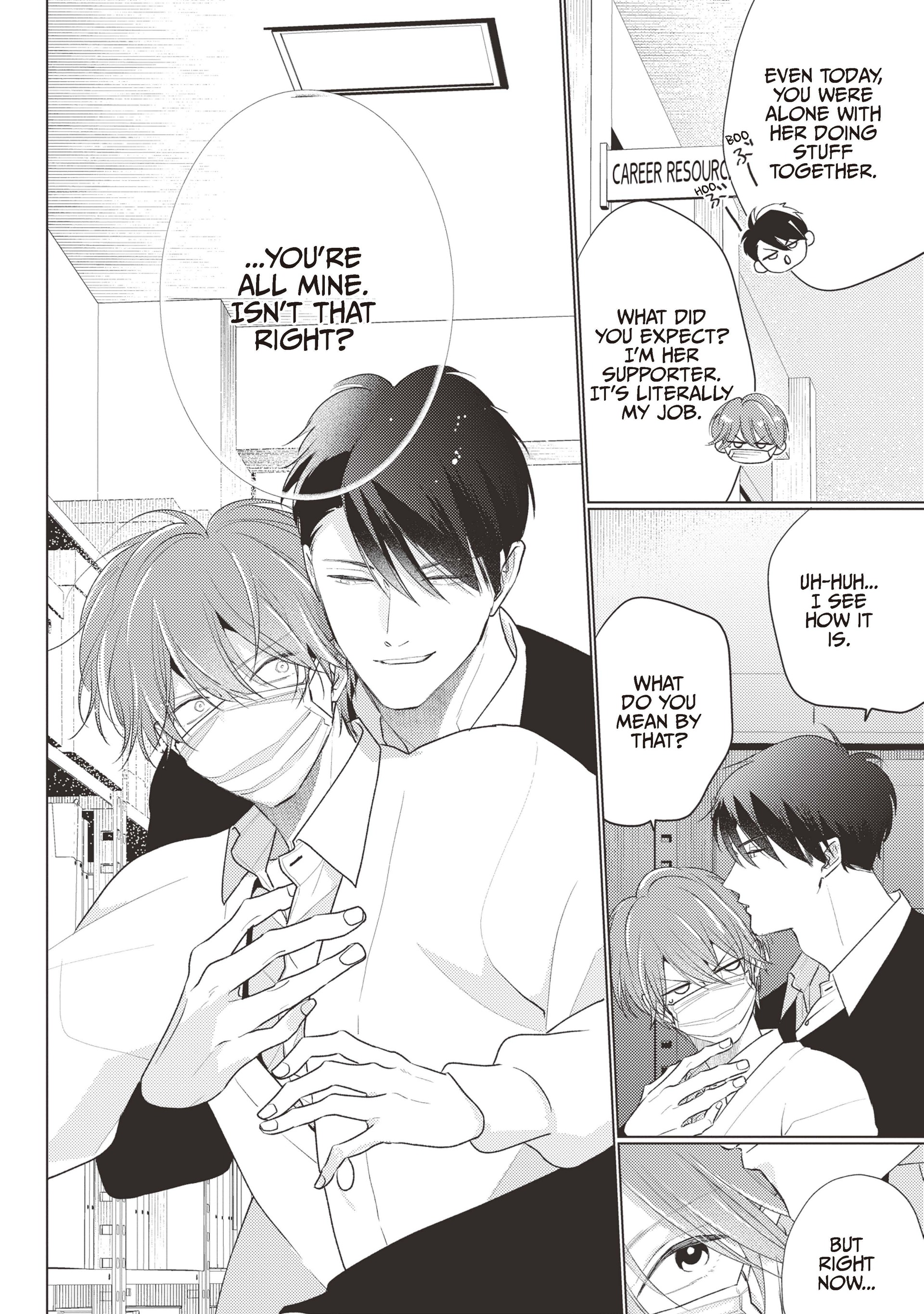Mask Danshi wa Koishitakunai no ni (Official) - Volume 4 Chapter 35 manhwa