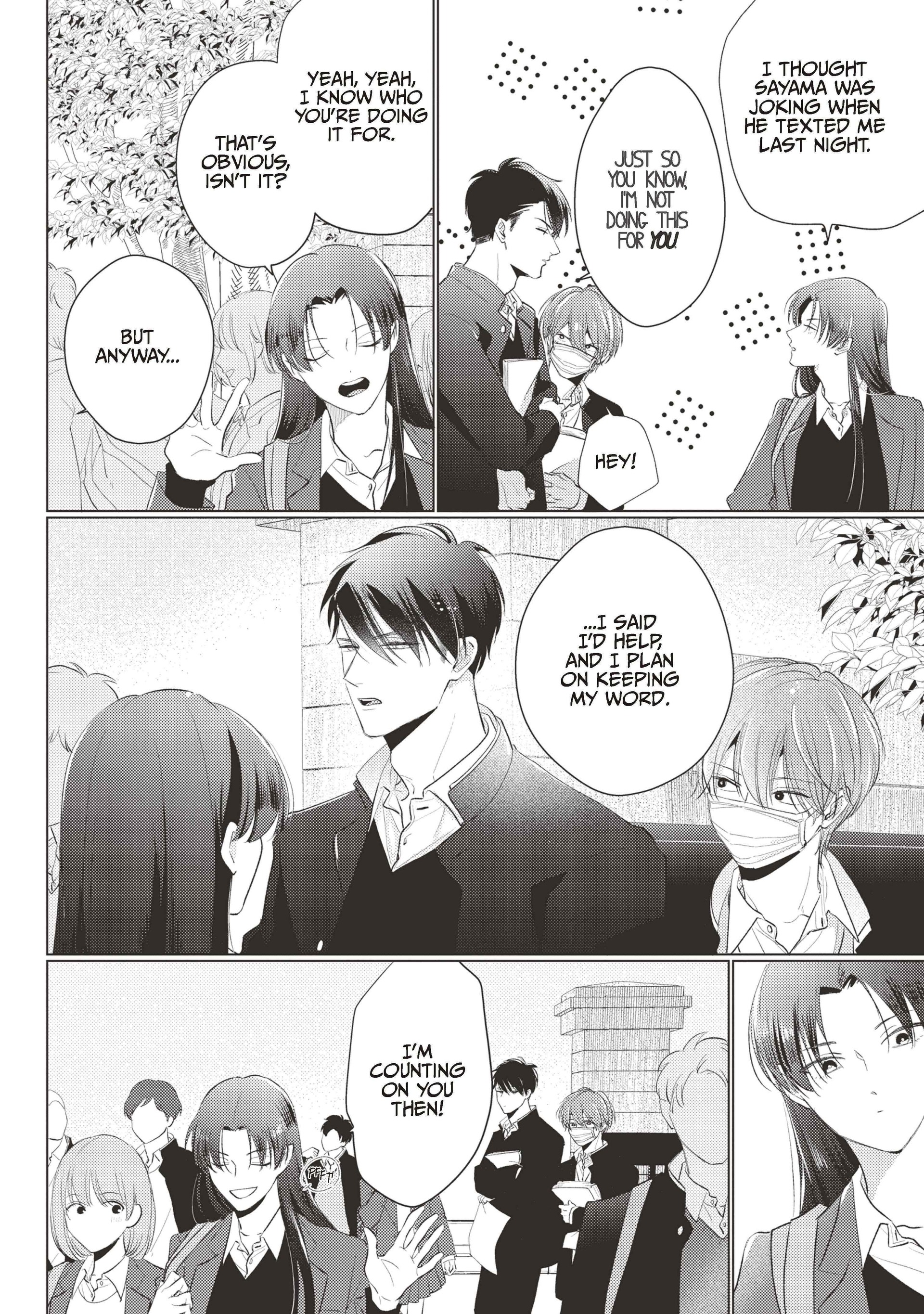 Mask Danshi wa Koishitakunai no ni (Official) - Volume 4 Chapter 36 manhwa