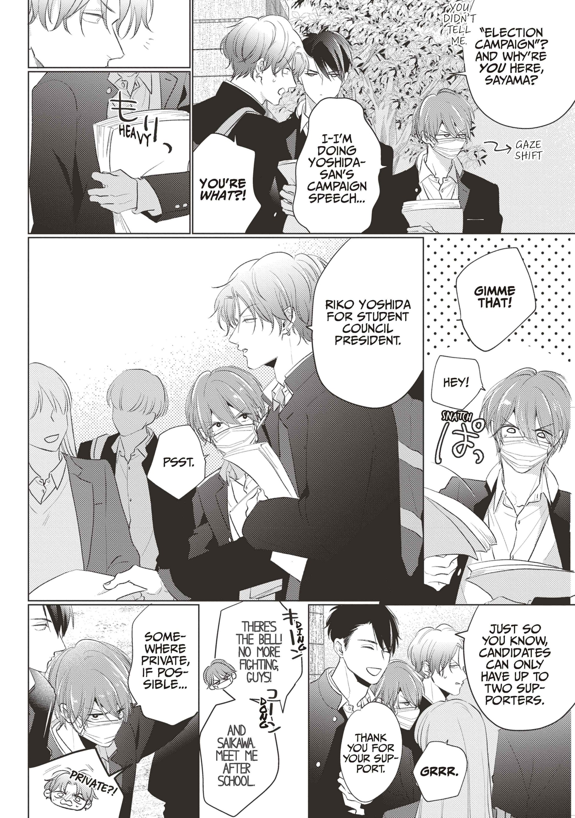 Mask Danshi wa Koishitakunai no ni (Official) - Volume 4 Chapter 36 manhwa