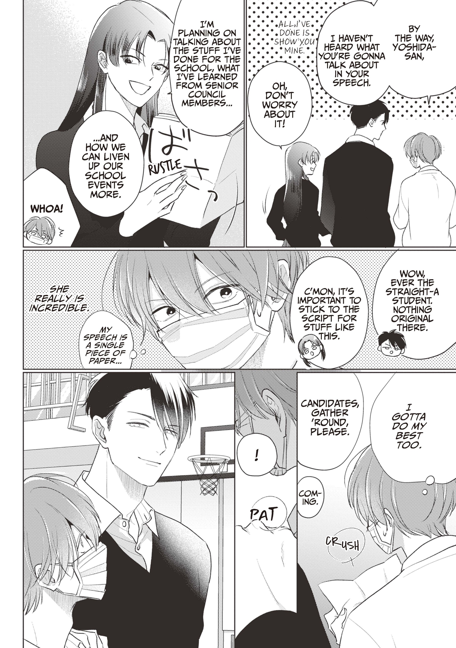 Mask Danshi wa Koishitakunai no ni (Official) - Volume 4 Chapter 37 manhwa
